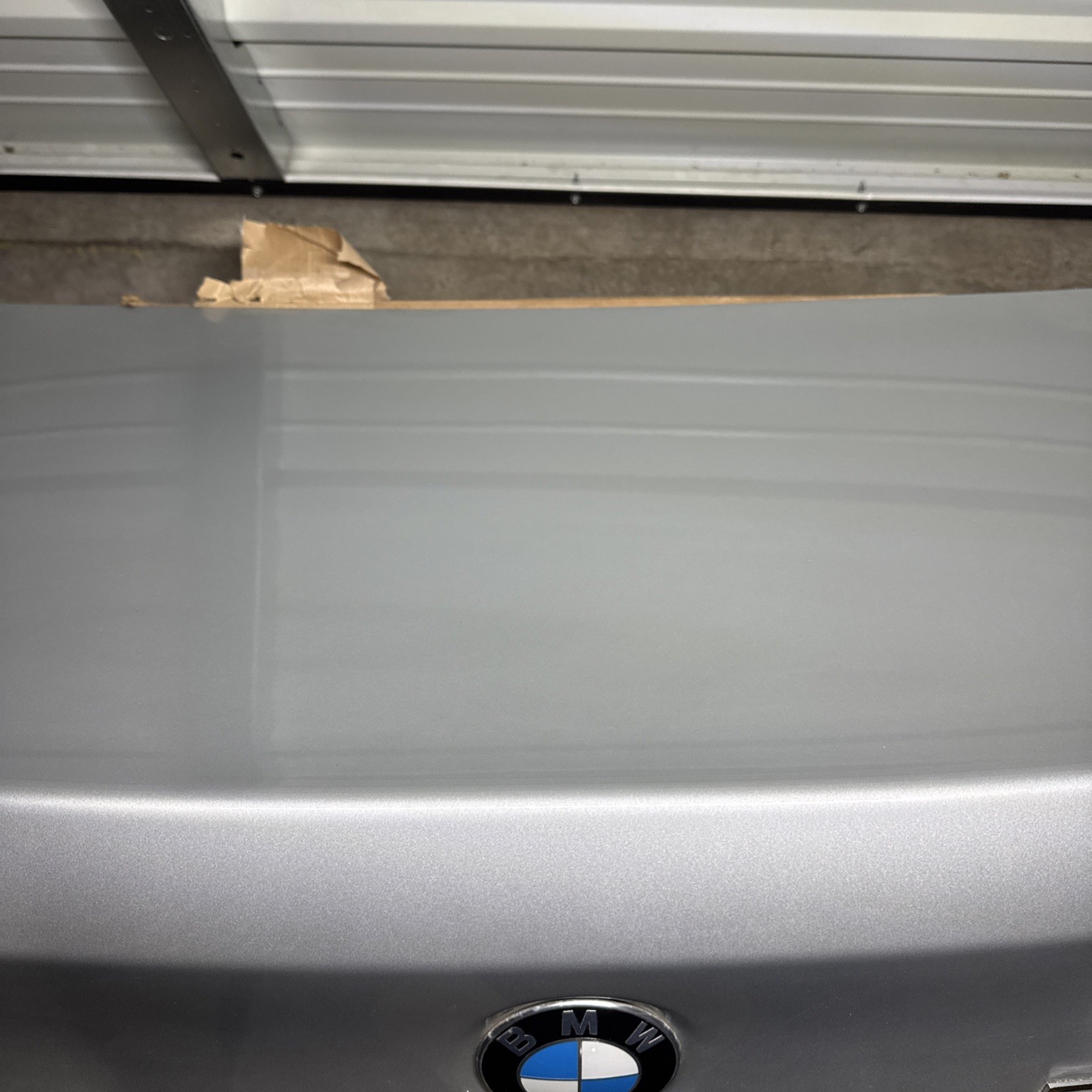 09-17 BMW F10 F18 Rear Trunk Lid Shell Panel Silver OEM