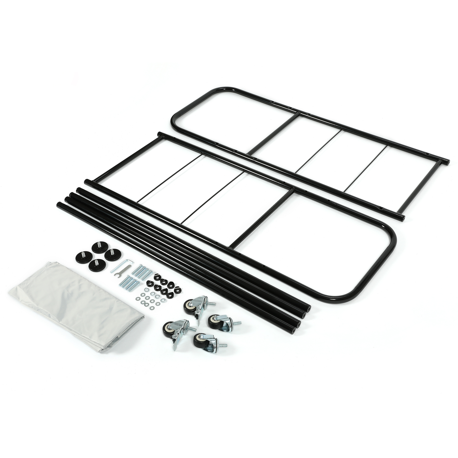 Rolling Tire Rack Heavy-Duty Steel with Wheel For Home Workshop