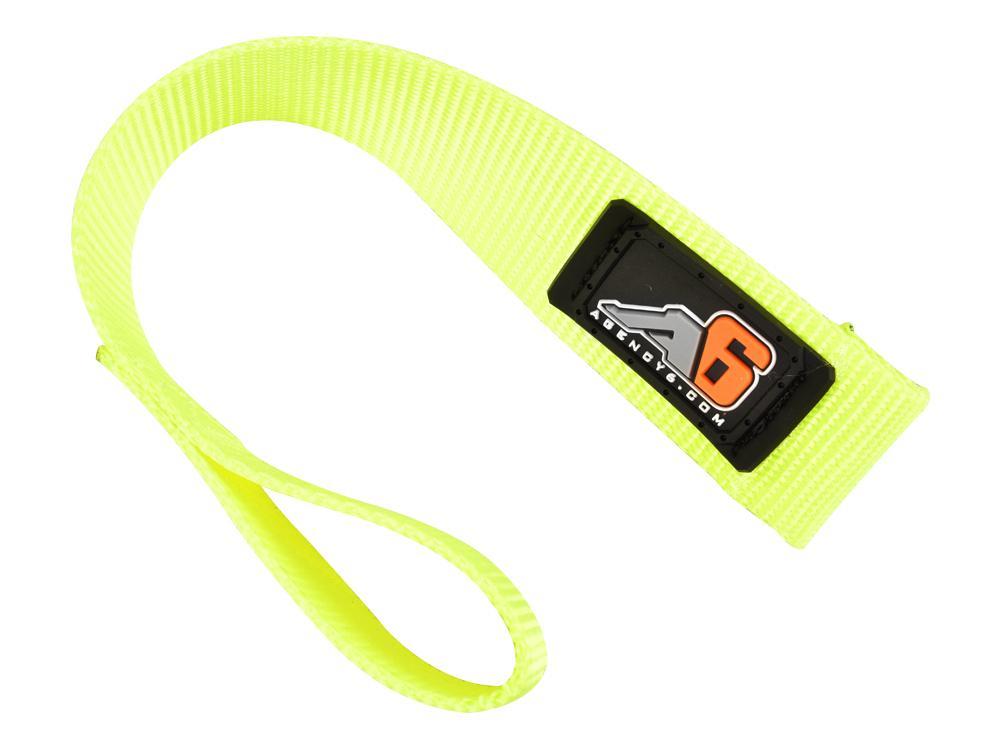 Agency 6 Heavy Duty Hook / Winch Pull Strap - 1.5" Wide 7 colors to choose from!