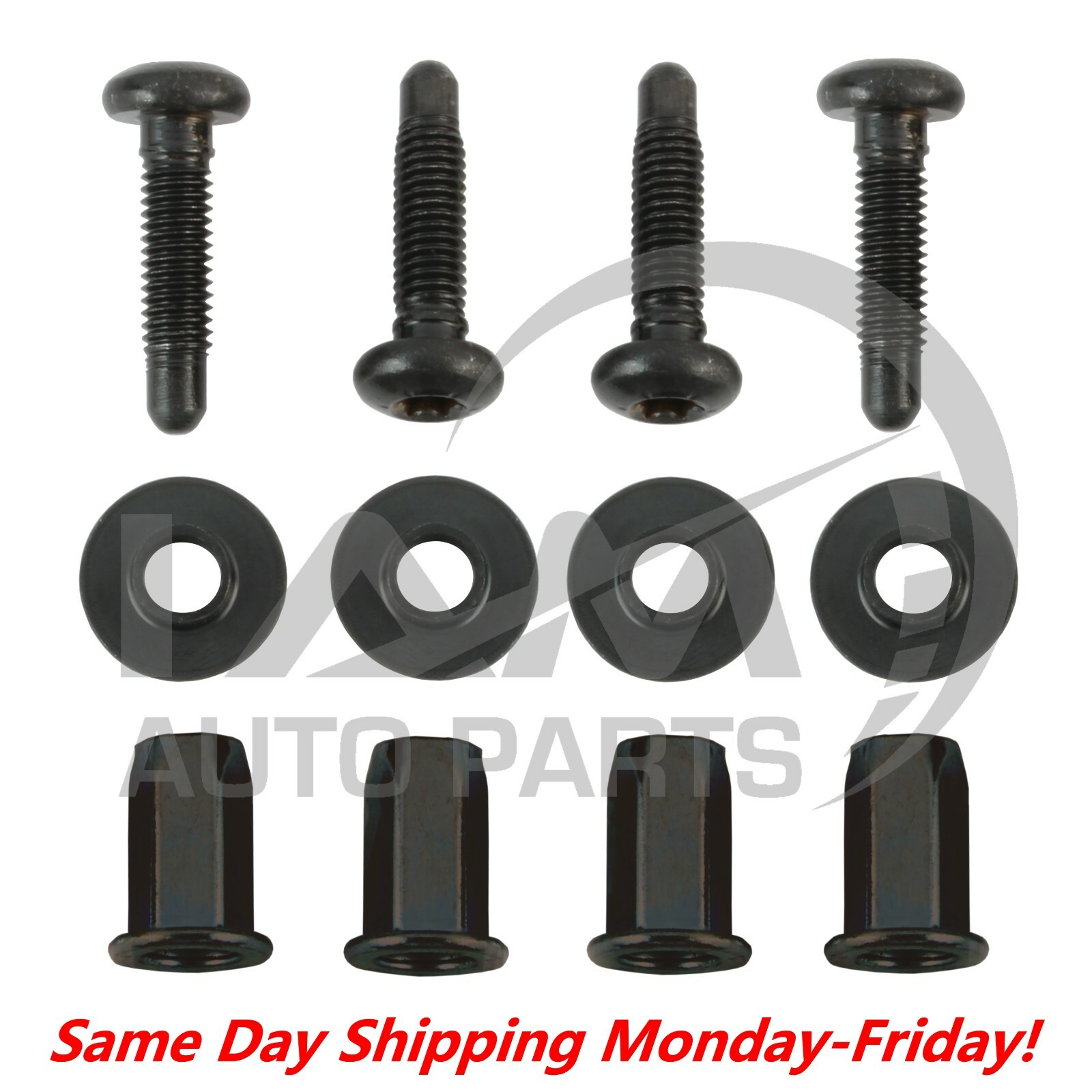 Tailgate Spoiler Protector Cap Mounting Hardware for 1999-2013 Silverado Sierra