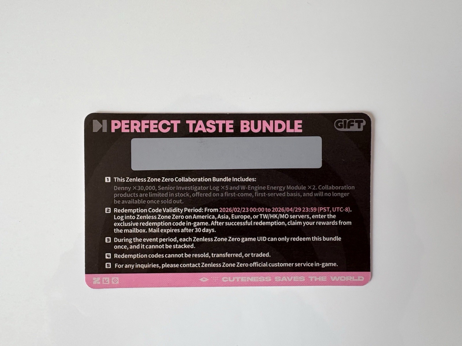 ZZZ X Ume Tea Collab - Angels of Delusion Cup Set w/ Bag + Code