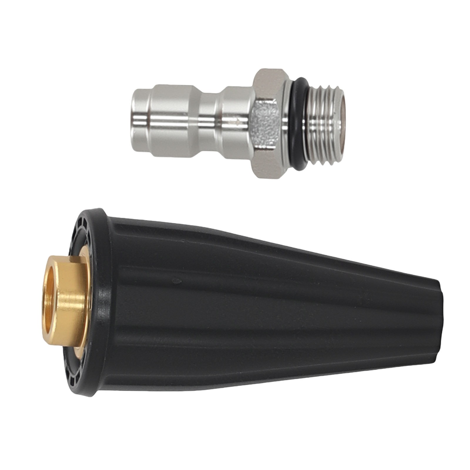 2500PSI Turbo Nozzle 1/4 Quick Connect for Pressure Washer Aluminum Core Tip