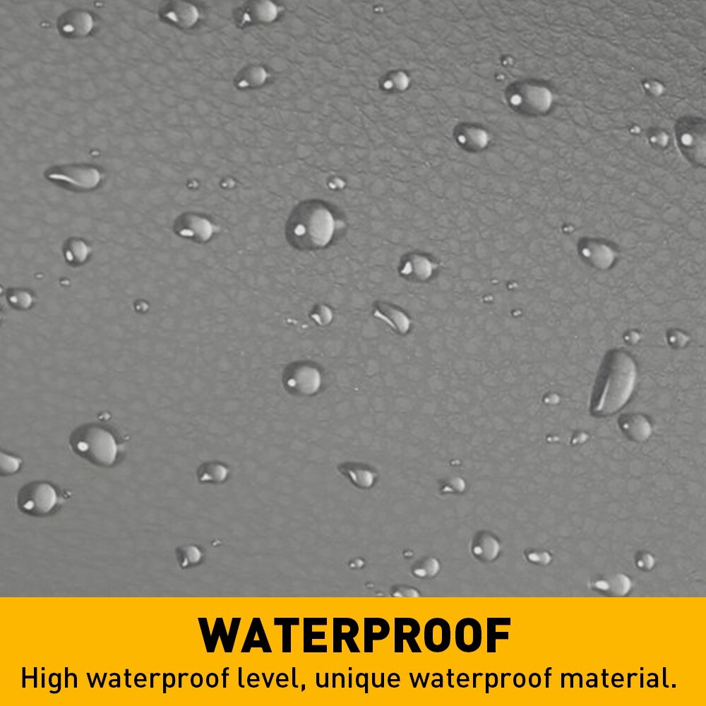 Fits 2008-2013 Toyota Highlander Leather Center Console Lid Armrest Cover Gray D