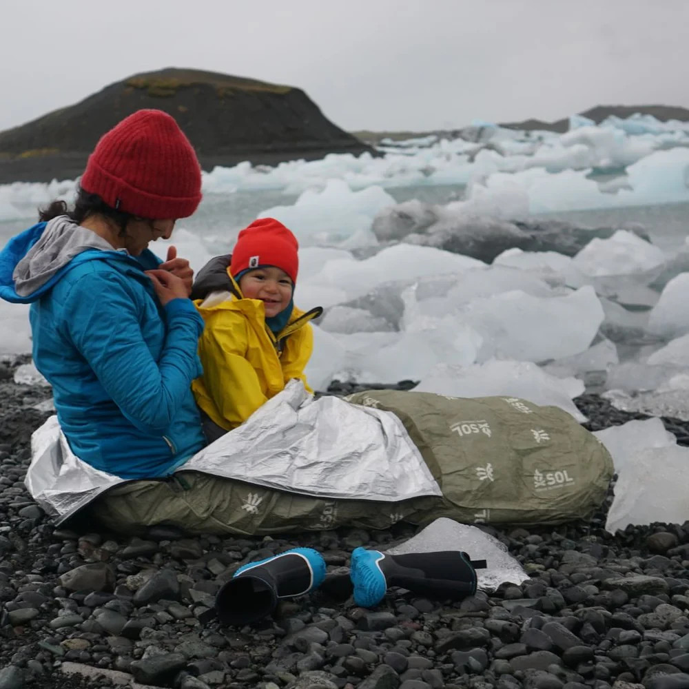 SOL SURVIVE OUTDOORS LONGER GREEN ESCAPE BIVVY BIVOUAC WITH HOOD - BRAND NEW