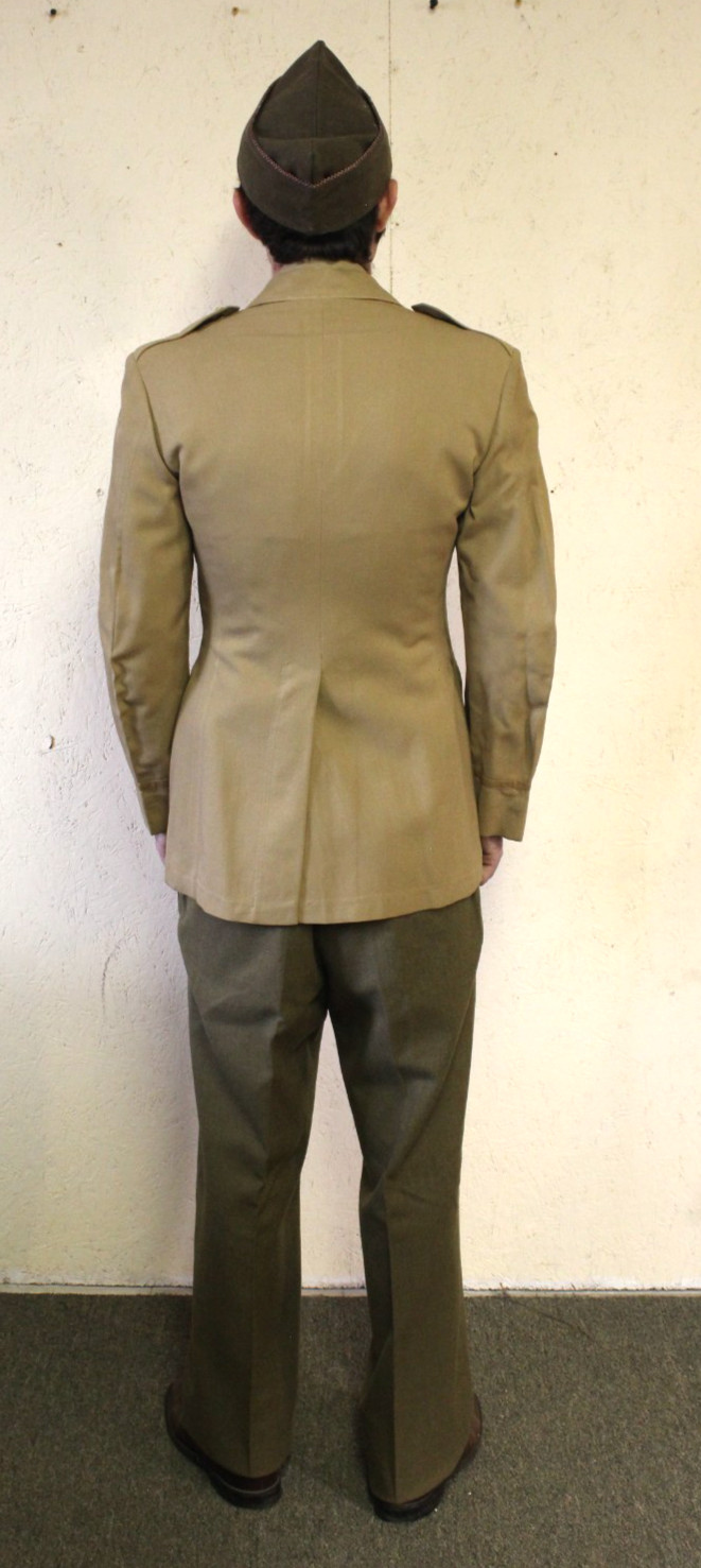 Lot of 2 US Army Wool Officer Jackets 1940's WWII Military Collectibles 36R