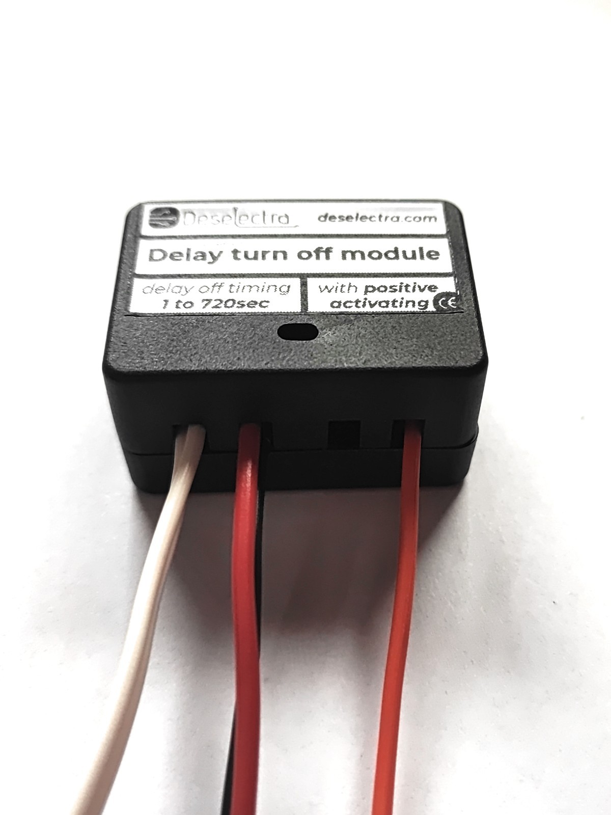 12V Adjustable Time Delay Relay Module 1–720s 20A Timer Automotive