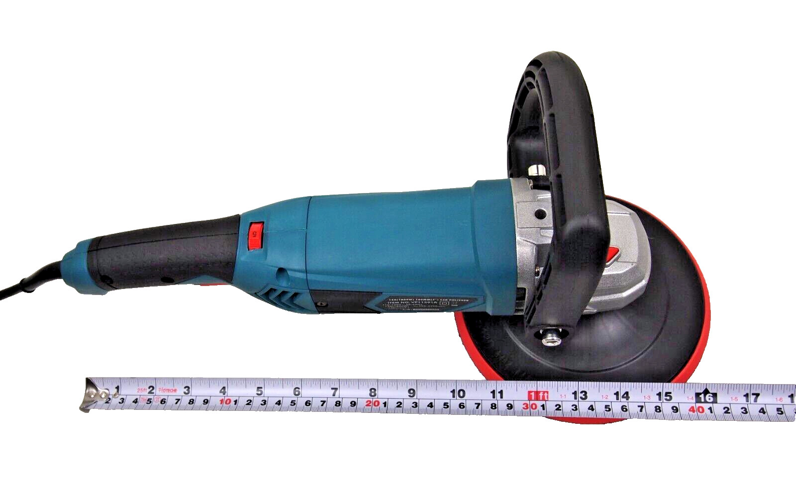 Victeche 7" Electric Car Polisher Variable Speed Buffer Waxer Sander 1800w