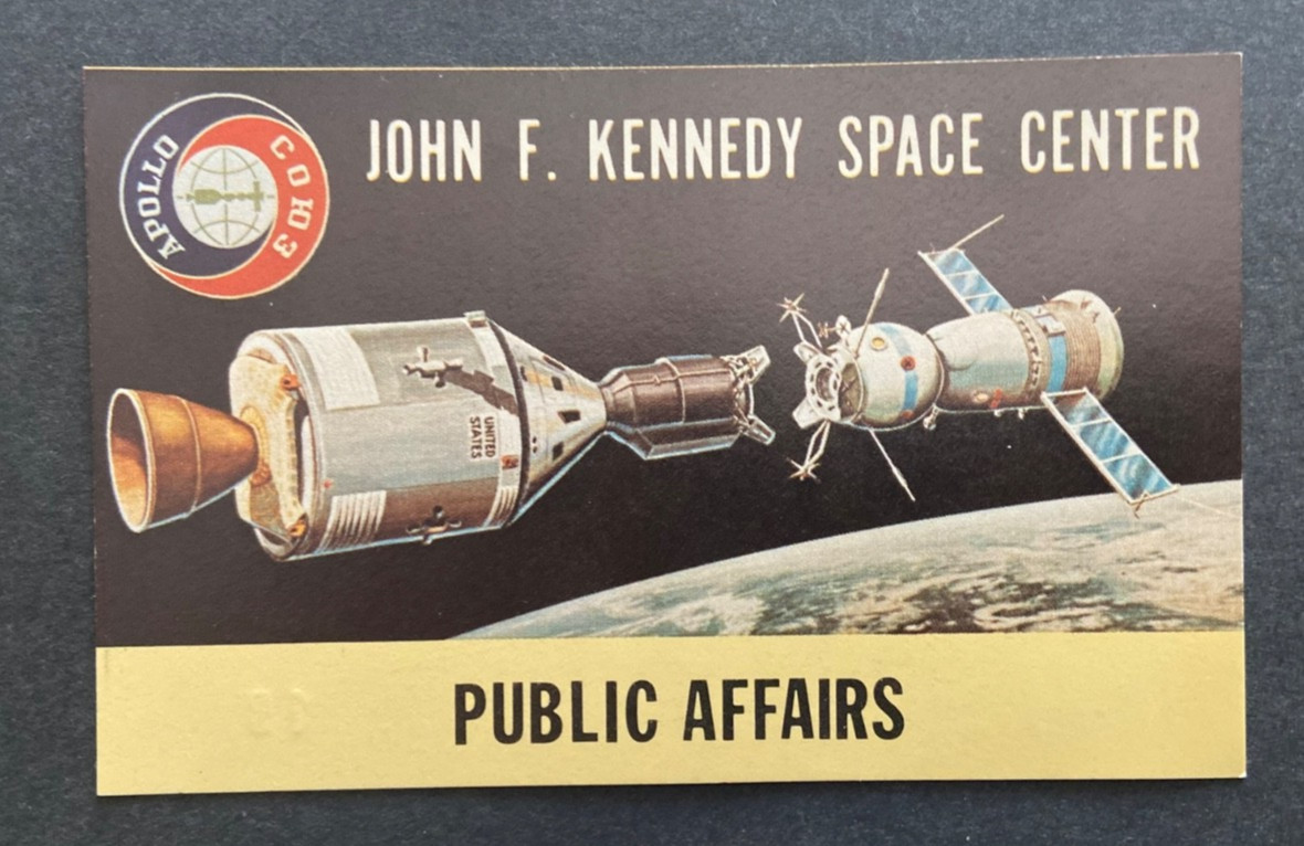 Original NASA (8) Item Mixed Apollo Soyuz Lot - Includes (3) Access Badges
