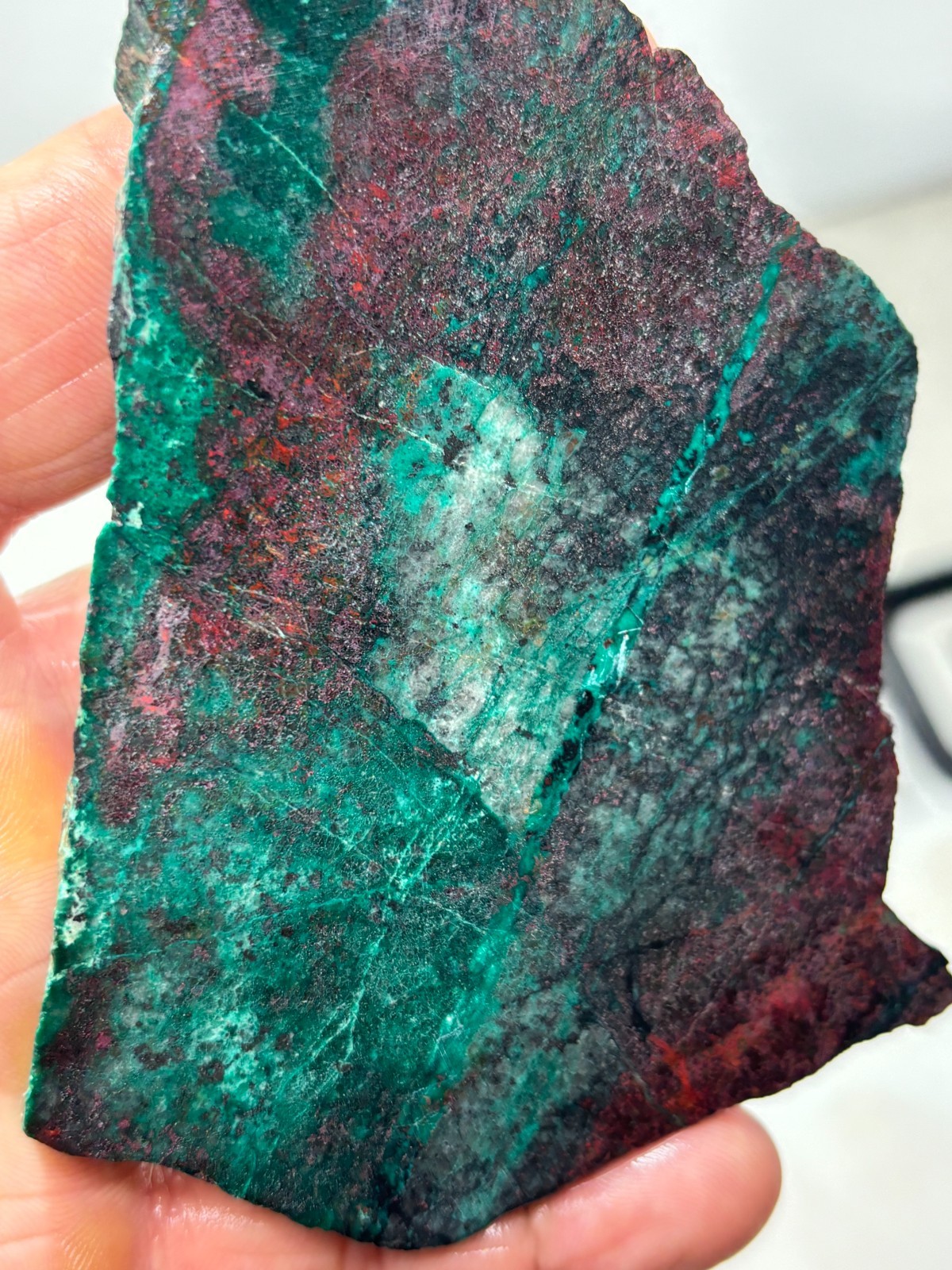 Chrysocolla Cuprite Slab Cabbing Lapidary Collecting Combo Ship Avail