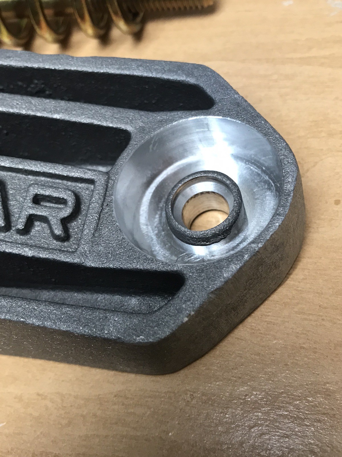 CRAGAR Blower Intake Backfire Pop Off Plate Vintage 426 Hemi Nitro Alky Dragster