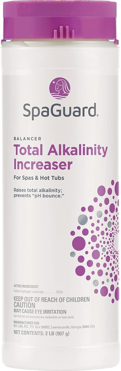 SpaGuard Total Alkalinity Increaser 2 lb Spa/HotTub Water Balancer pH Stabilizer