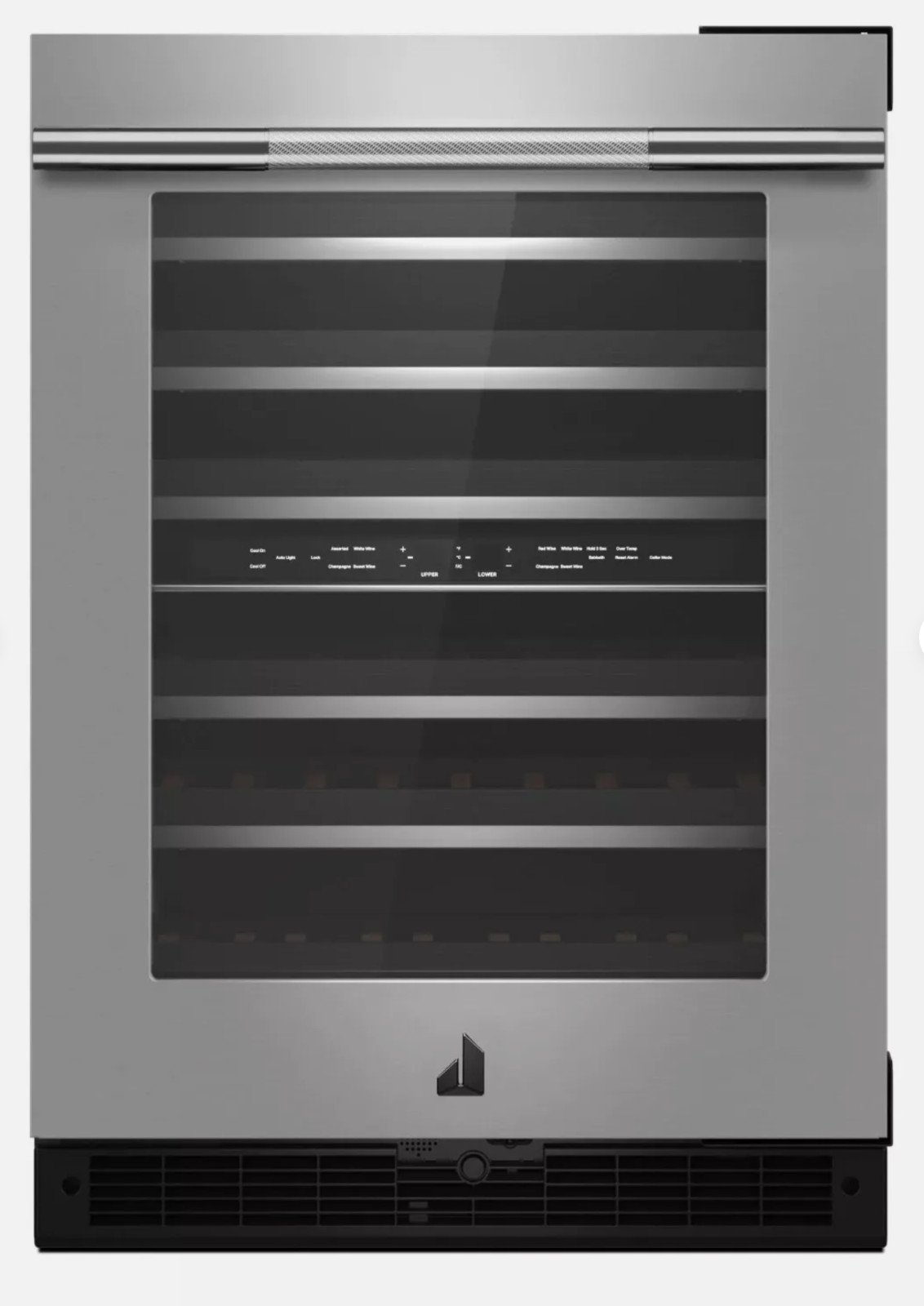 JennAir Rise 24 Inch Undercounter Dual Zones Wine Cooler - JUWFL242HL