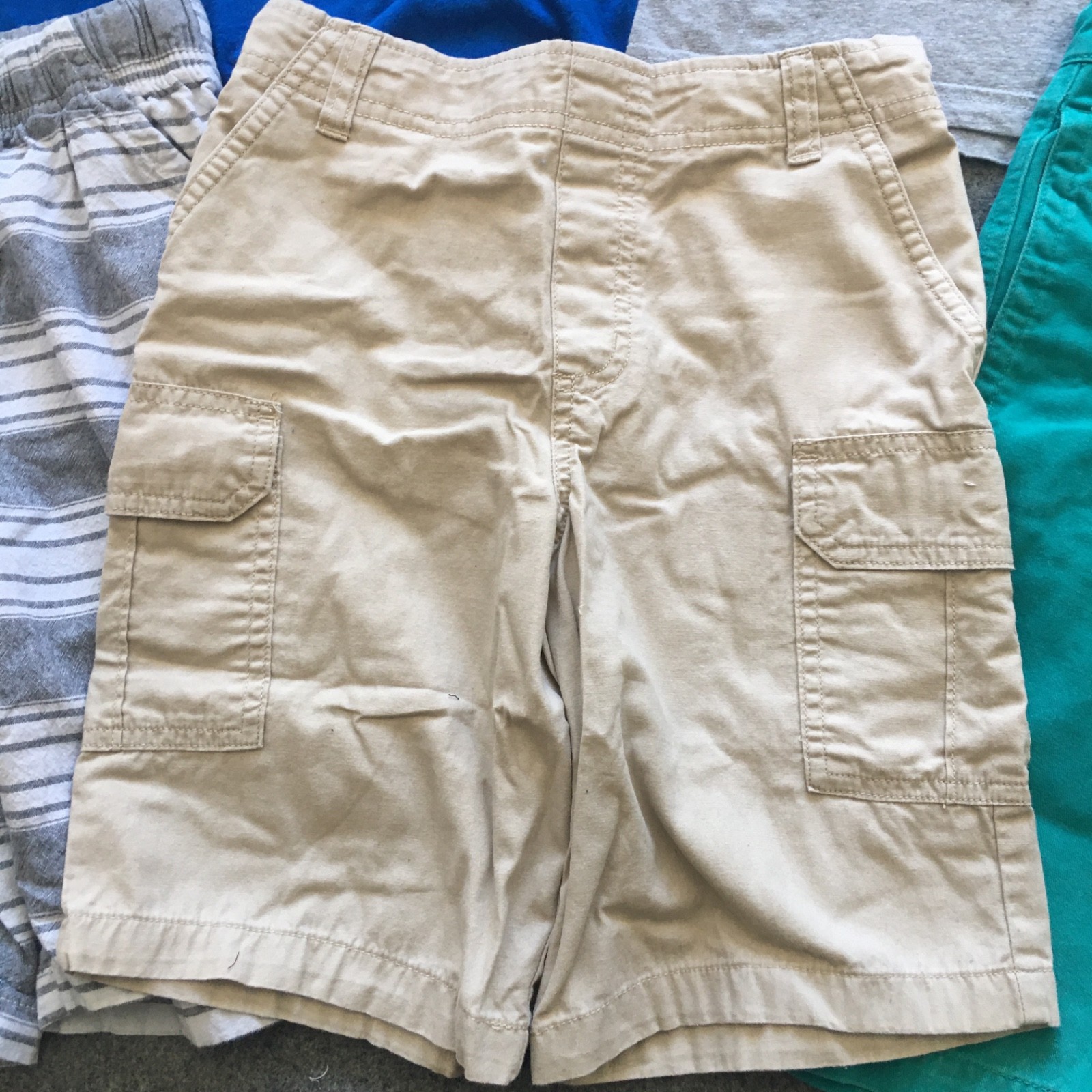 Boy Size 8 Clothing Lot 7x Pieces Bulk Summer Neutral Casual Organic Outdoor