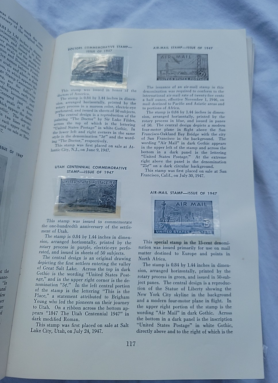 Postage Stamps of the United States 1847-1963 Post Office Dept Postmaster *READ*