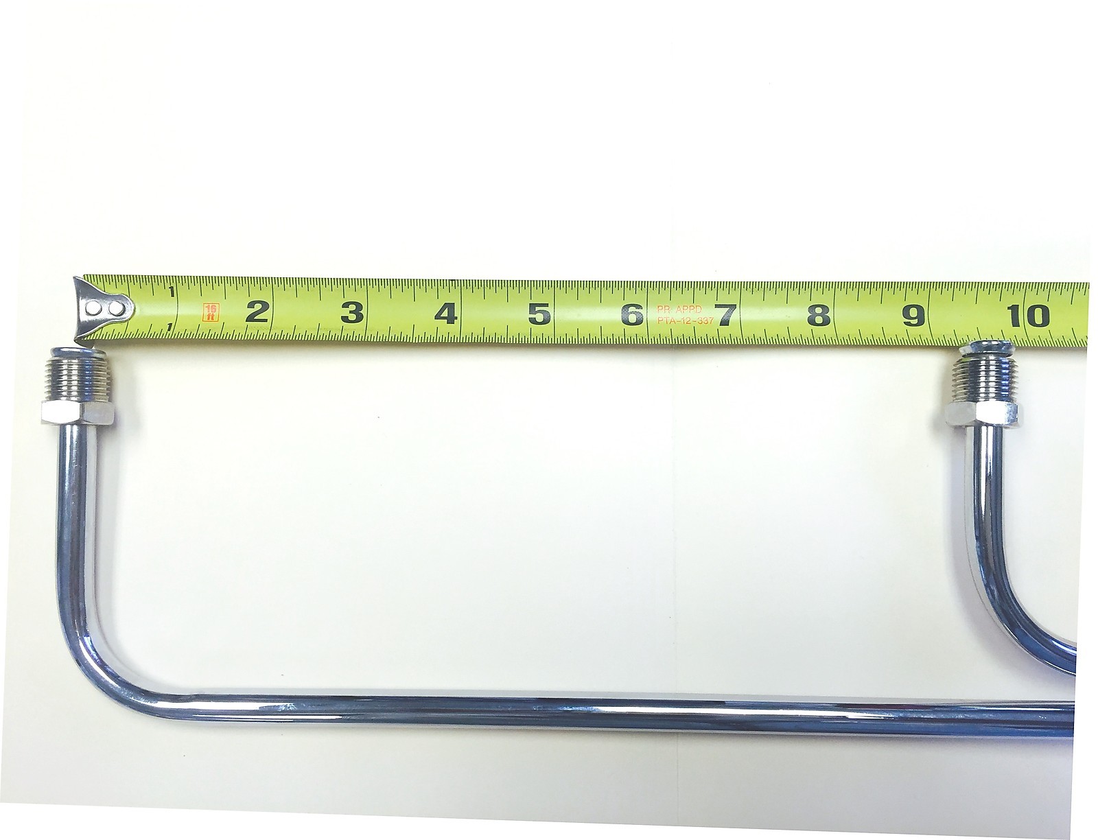 Holley 4150 Double Pumper Chrome Dual-Feed Fuel Line WITH GAUGE NEW