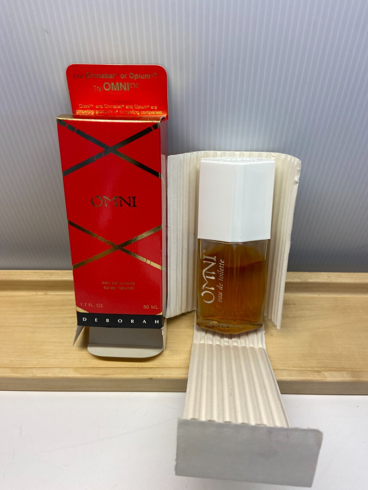 🔥 NIB OMNI Perfume Spray by Deborah 1.7oz-Cinnabar / Opium clone