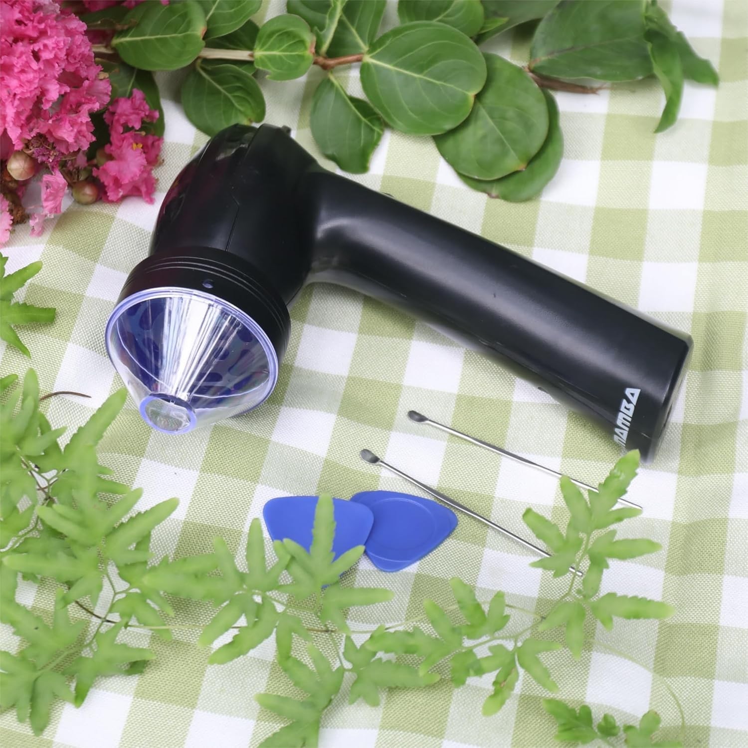 Mamba Lite USB Electric Herb Grinder 0.75g All Plastic Small Portable Black