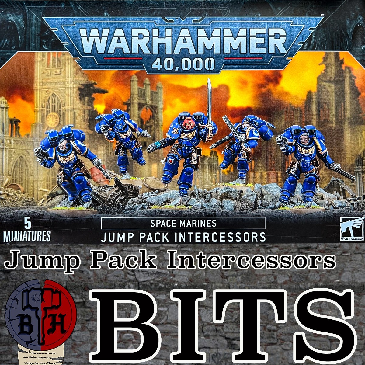 Warhammer 40K Space Marines Jump Pack Intercessor BITS multi-listing