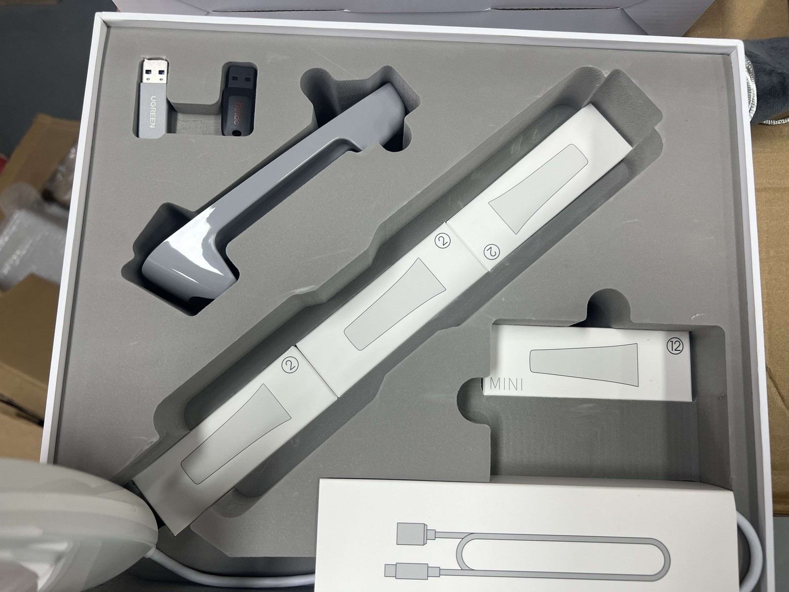 escáner intraoral dental 3D con software