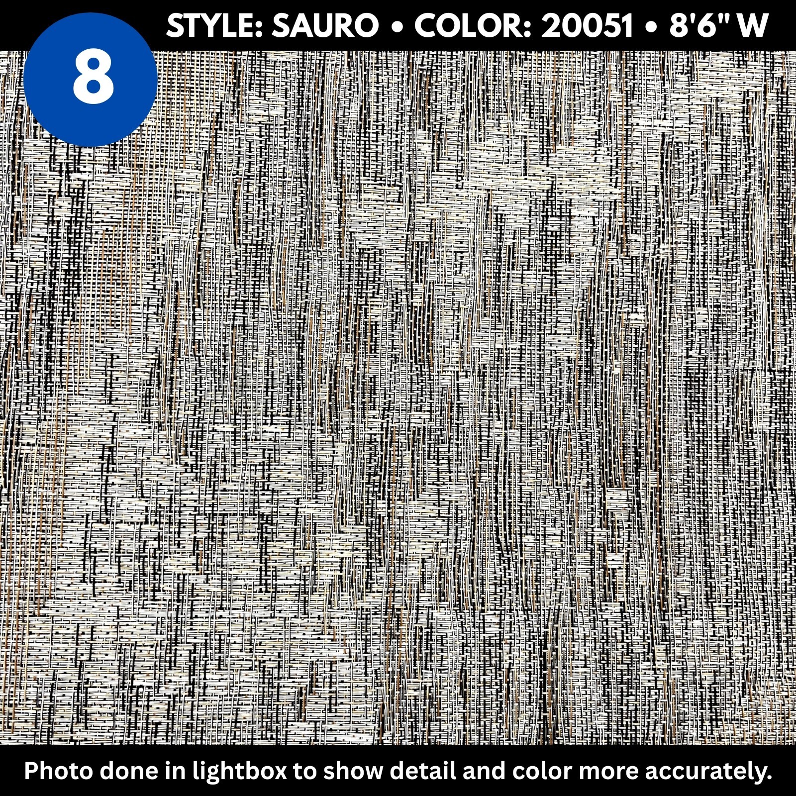 Woven Vinyl Flooring | Samples - 4.5" X 4.5" - Samples 1 -24
