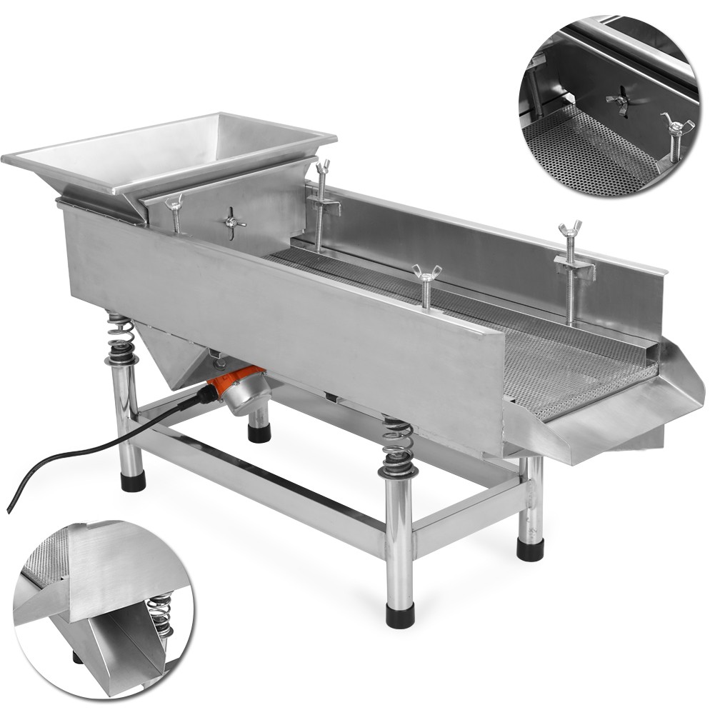 Commercial Vibrating Sifter Screening Machine Industrial 110V Shaker