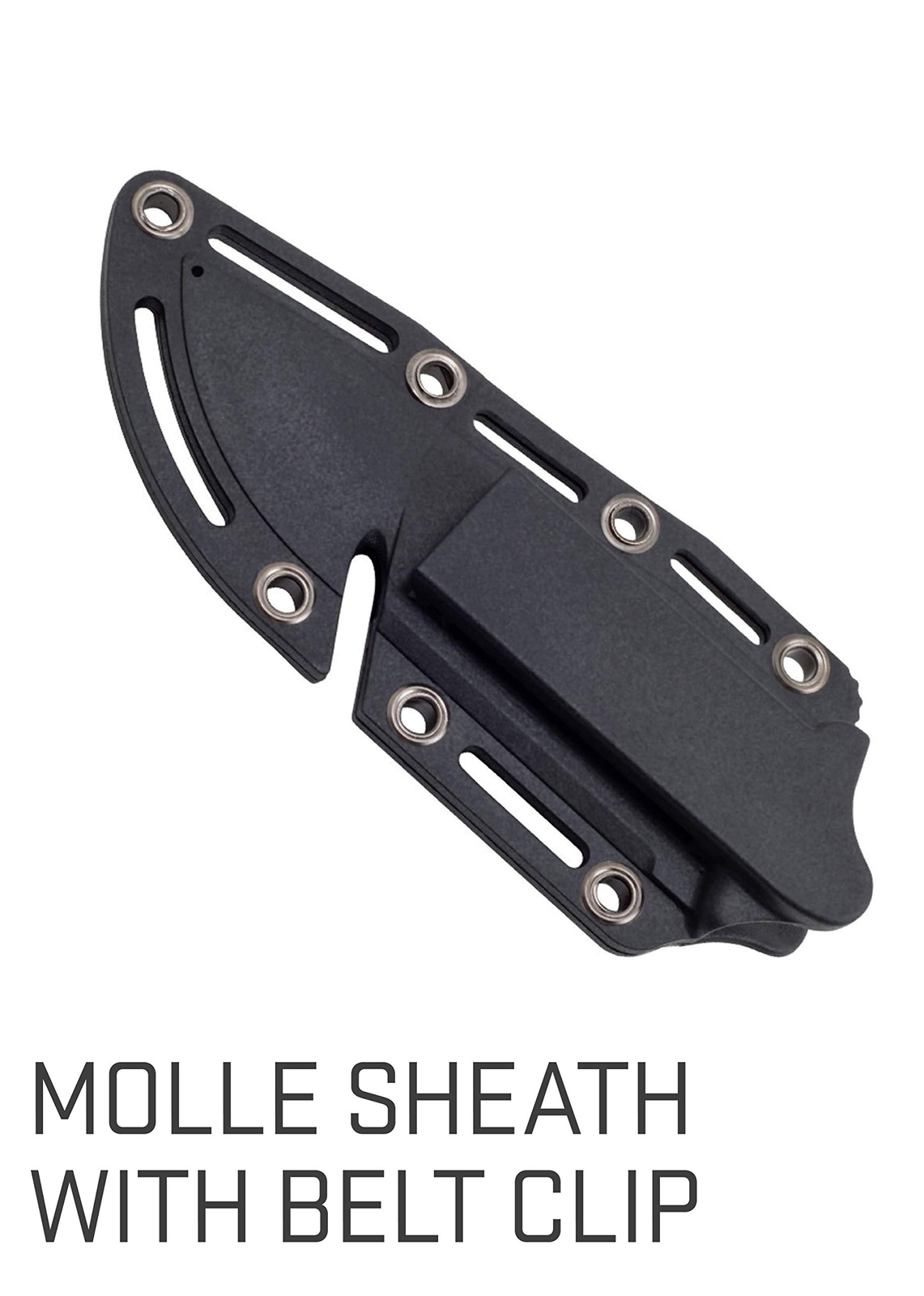 SOG Survival Knife with Sheath - Field Knife Fixed Blade Knives 4 Inch Tactical