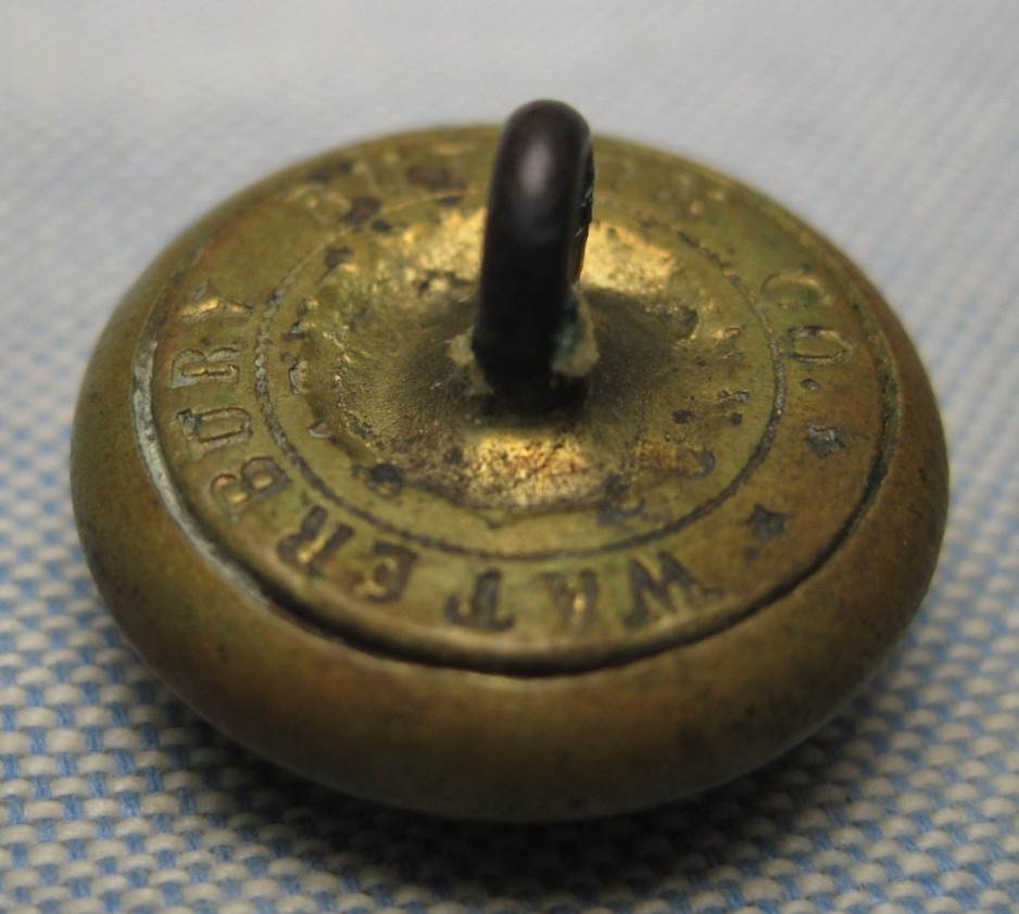 Non-Dug Civil War Navy Vest Button