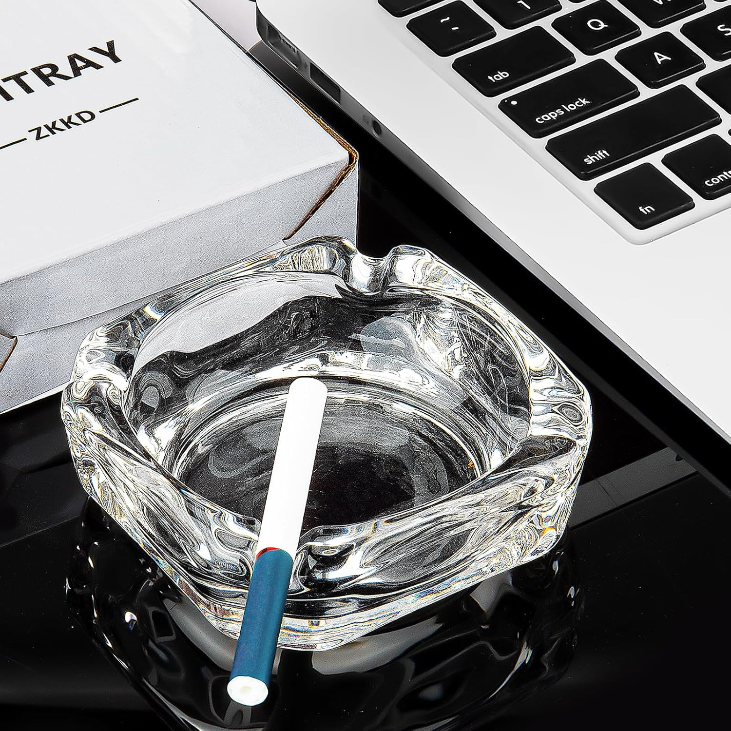 Glass Ashtray, Home Ashtrays, Cool Ashtrays Cute Ashtray Square Transparent