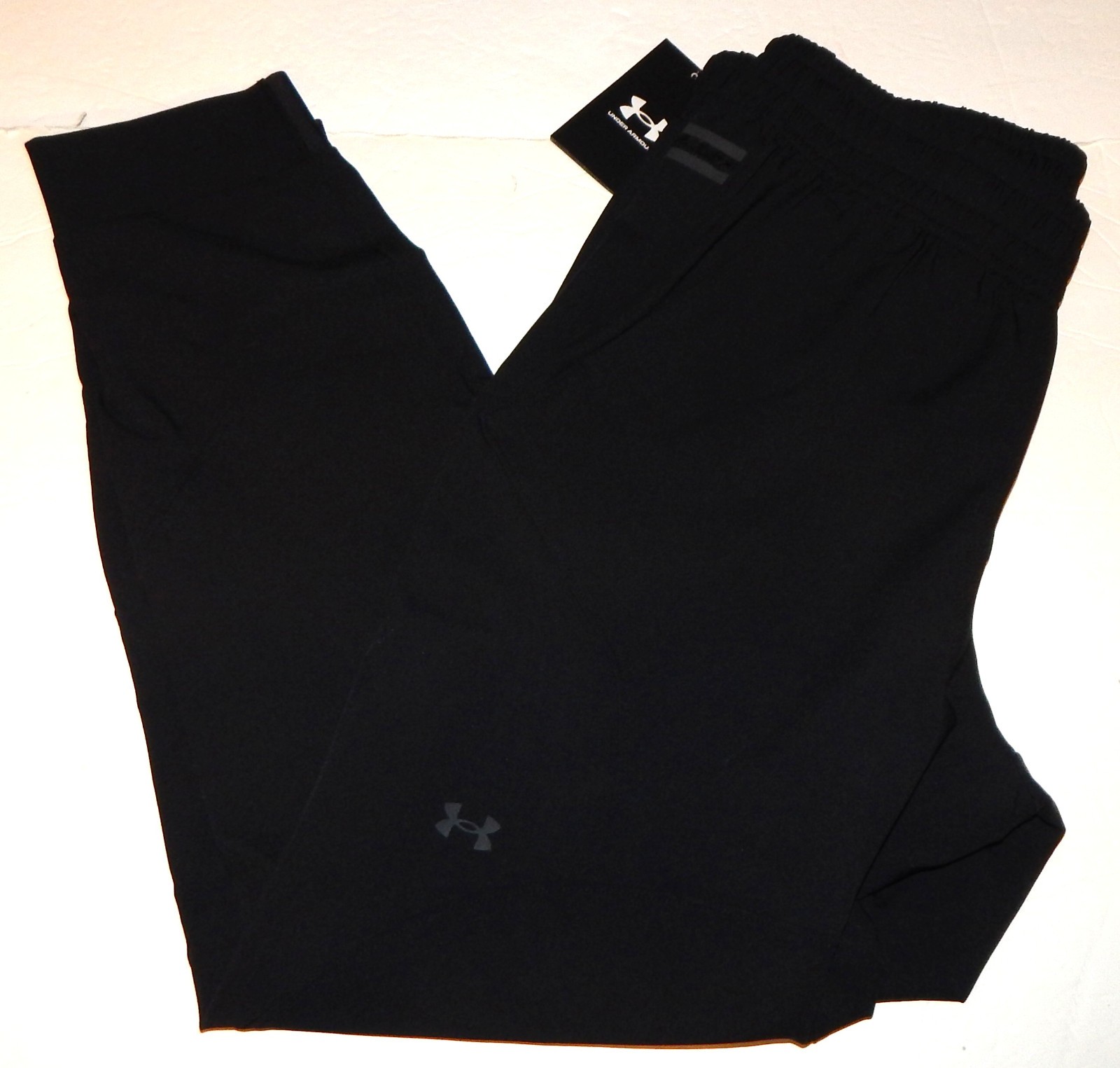 Under Armour UA Womens Unstoppable Woven Joggers / Pants Sz M L XL Black 1376929