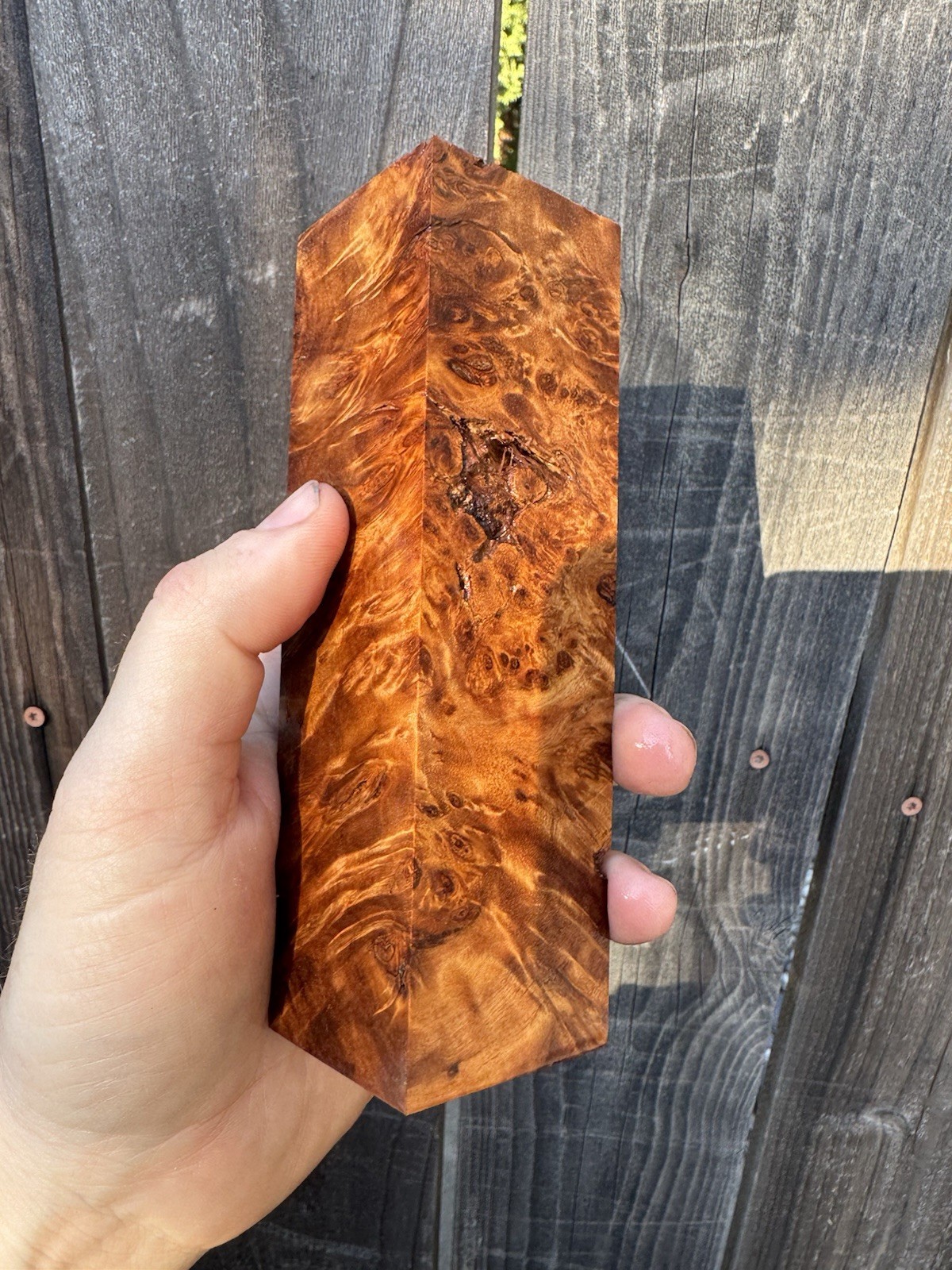 Stabilized Cottonwood Burl, Duck Call, Knife Scales, Pen Blanks #2