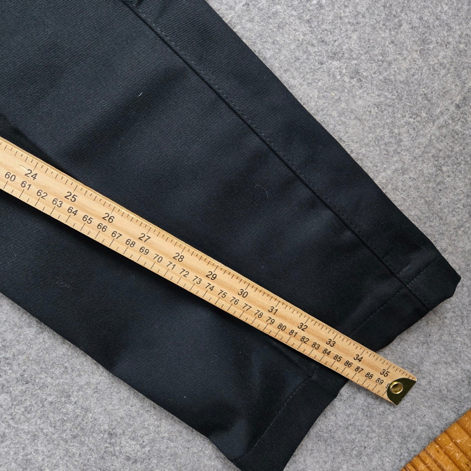 Carhartt Twill Work Pants Mens 30x34 Black Outdoors Utility Workwear B290 NEW