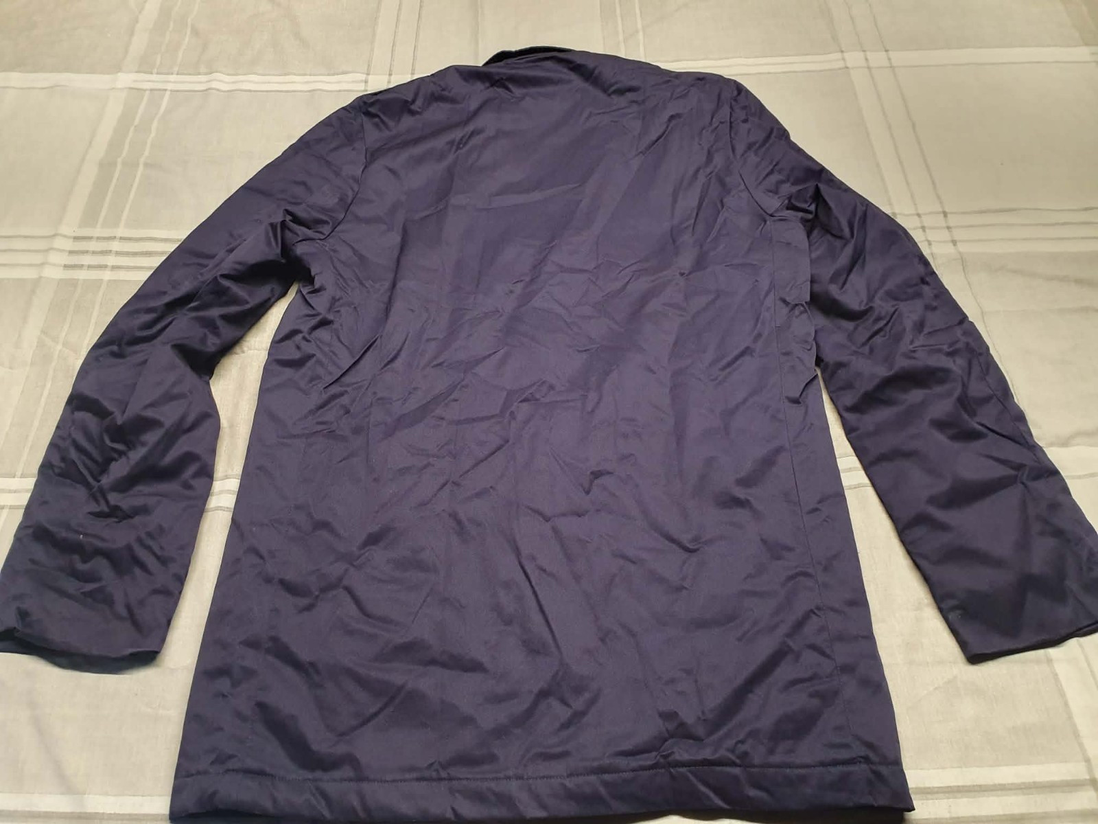 Vintage Royal Navy Windproof Jacket 190/100 Blue British Military Smock RN