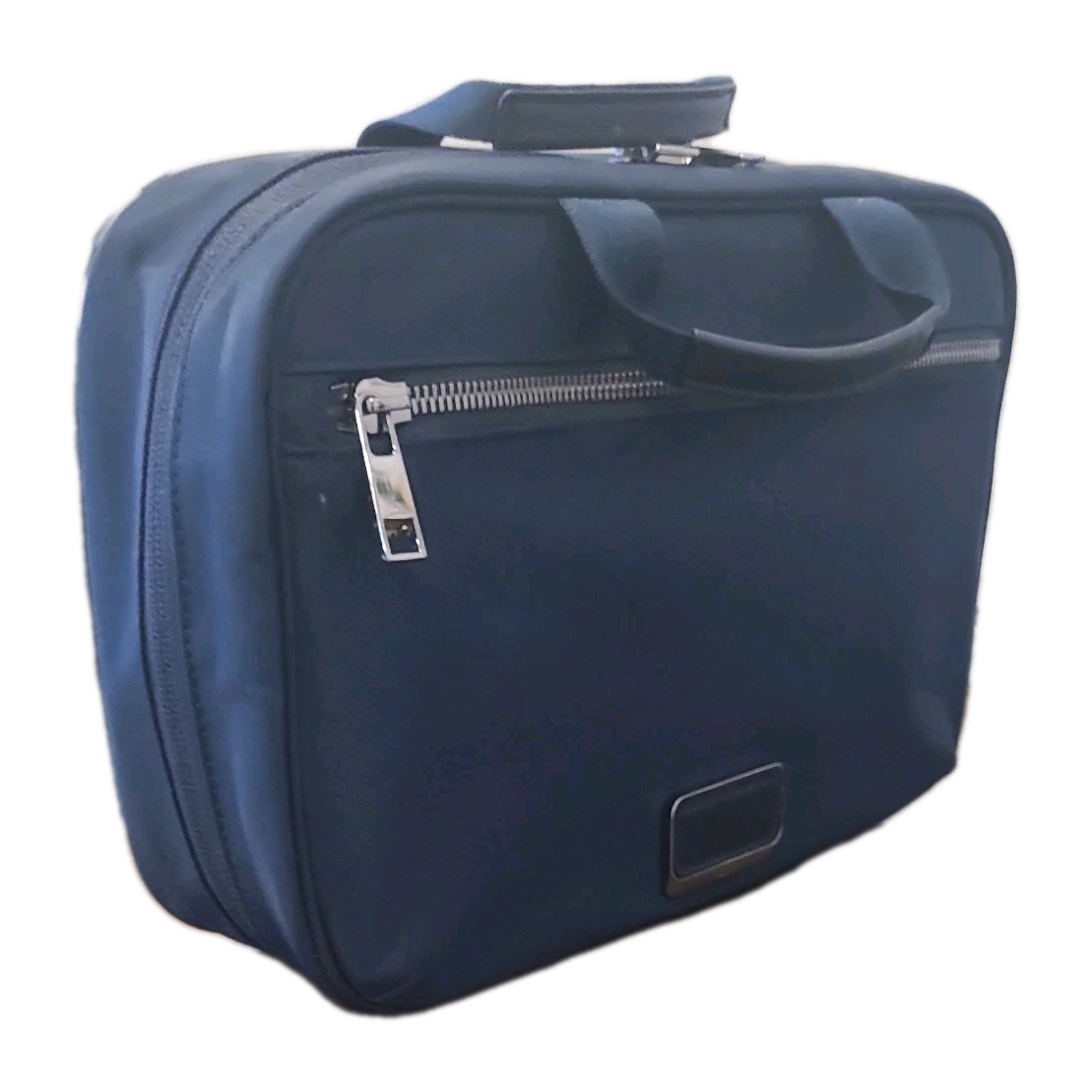 TUMI Voyageur MADELINE Zippered Cosmetic Toiletry Bag Dark Blue New W/o Tags