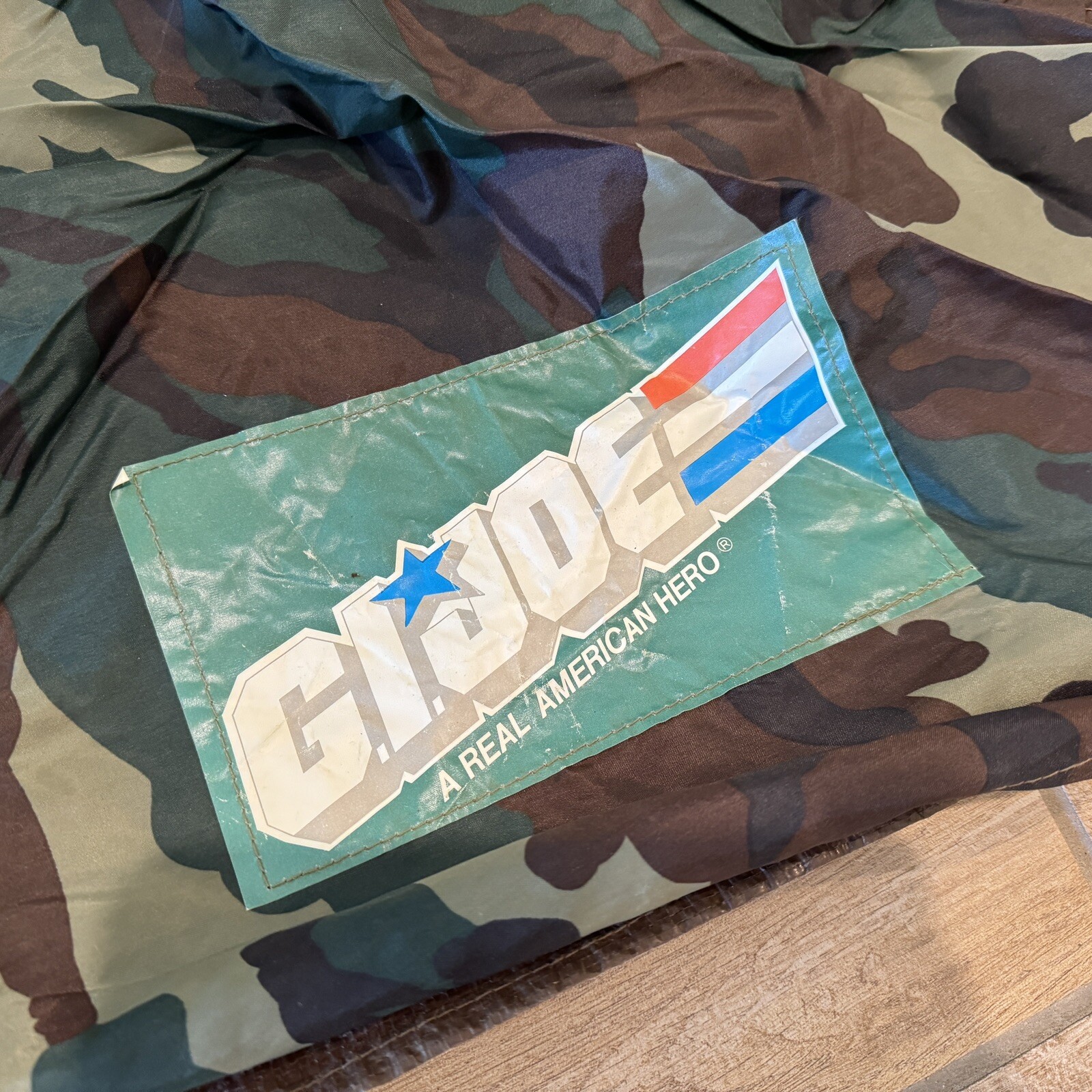 1986 ERO Hasbro G.I. Joe “Trooper Dome” Camo Play Tent - Incomplete! Read Descri