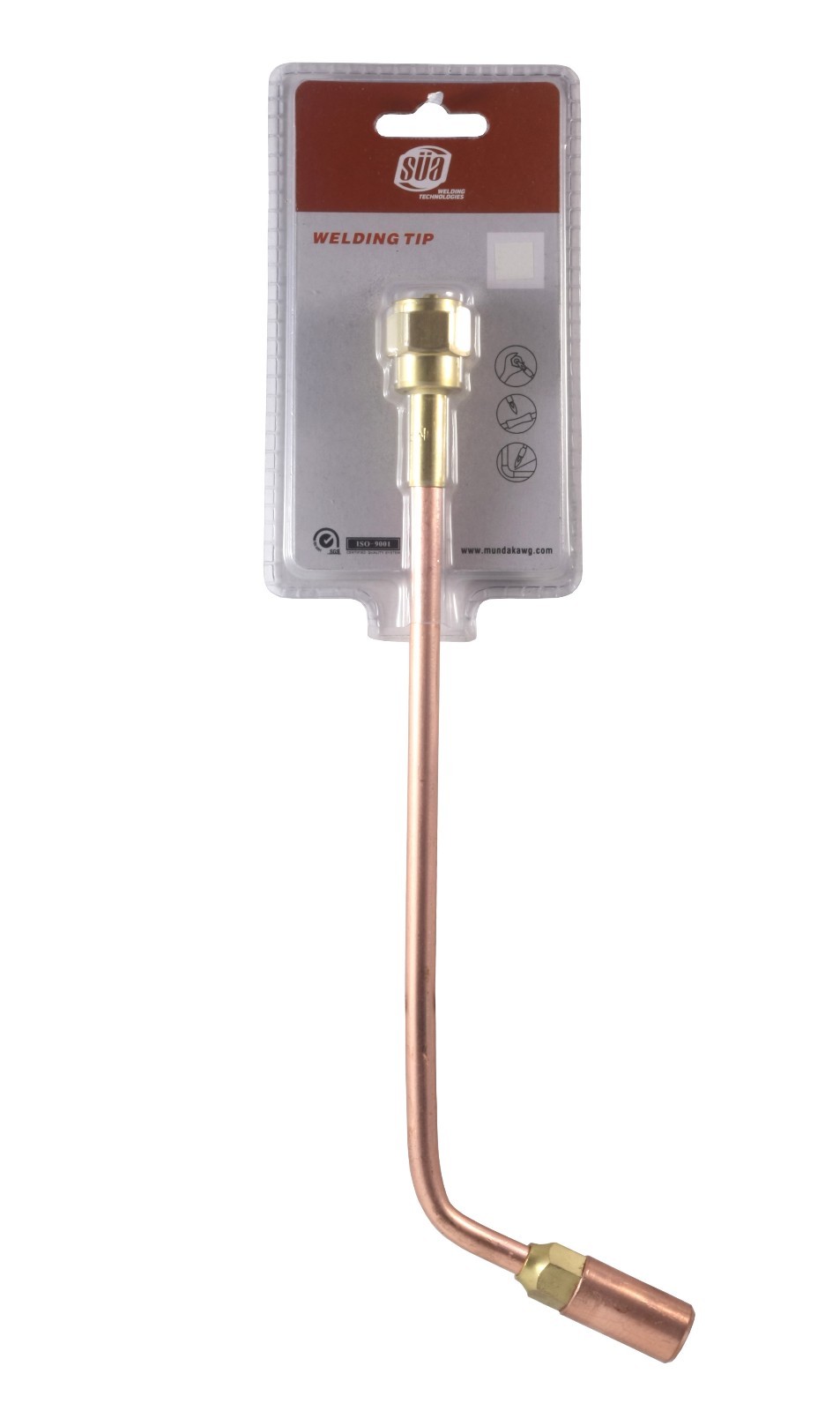 SÜA Heating Nozzle/Rosebud 4-MFA-1 Compatible with 100 Series Victor - Acetylene