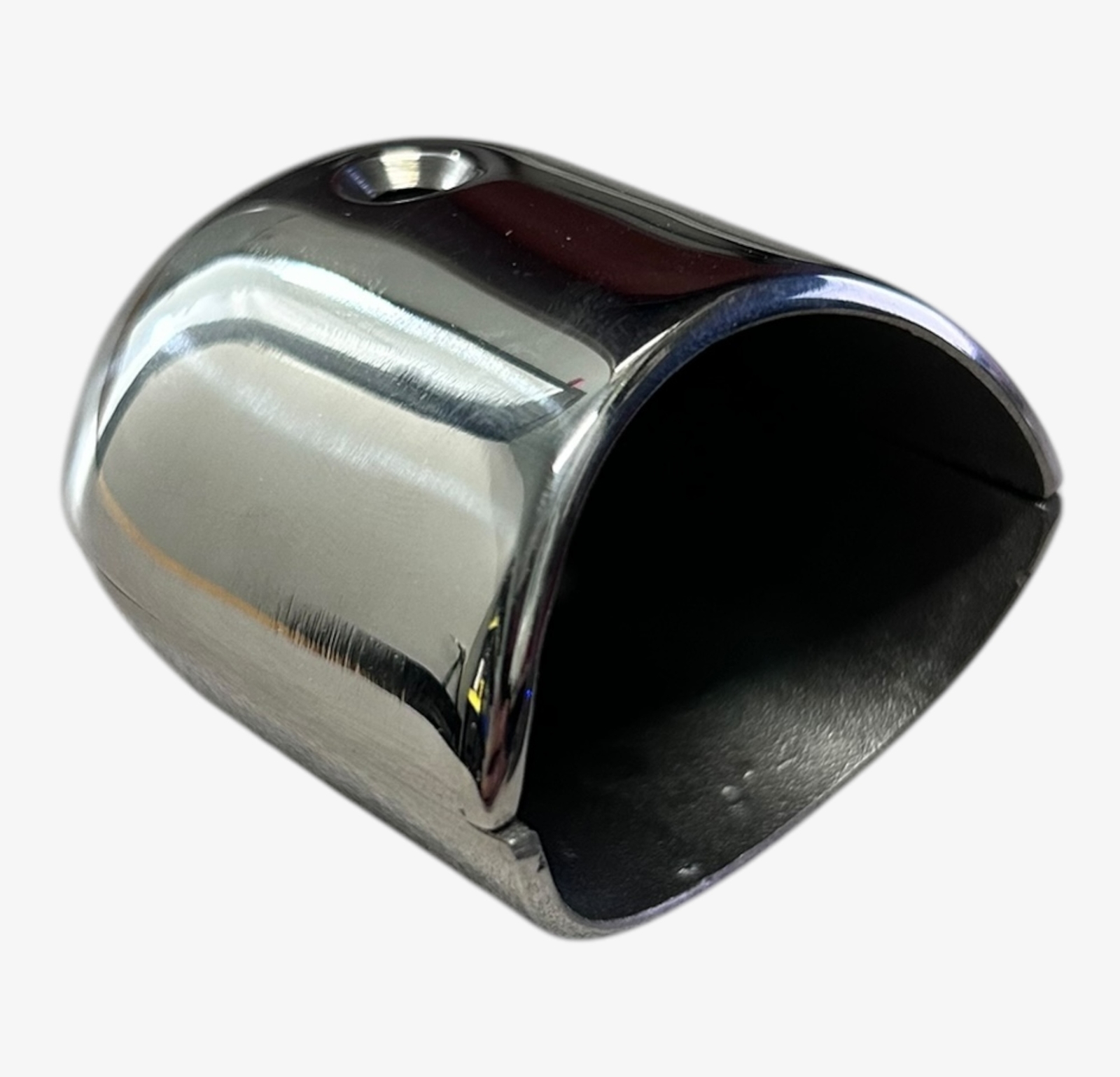 Taco Marine F16-0039, Stainless Steel Boat Rub Rail End Caps 1 7/8'' , Set Of 2