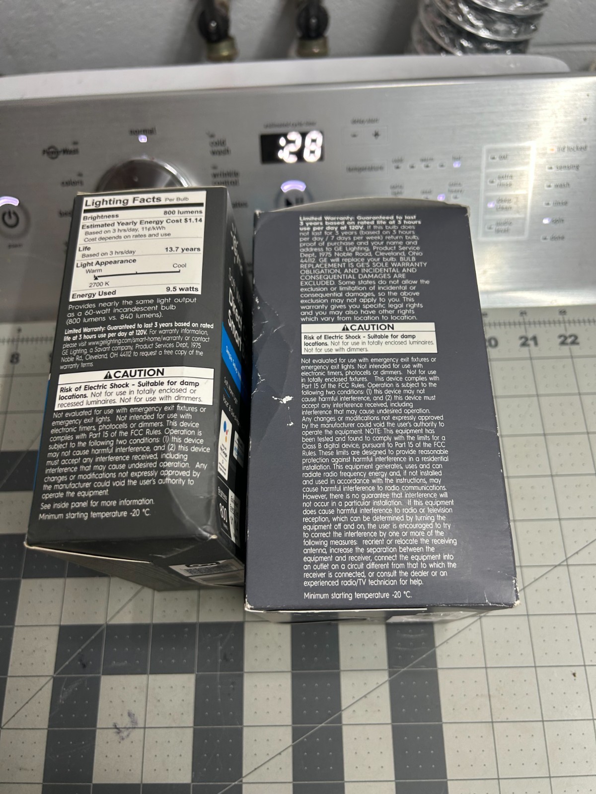 NOS 5-BULB pack lot Cync GE Direct Connect Sleep Soft White Smart LED Light A19