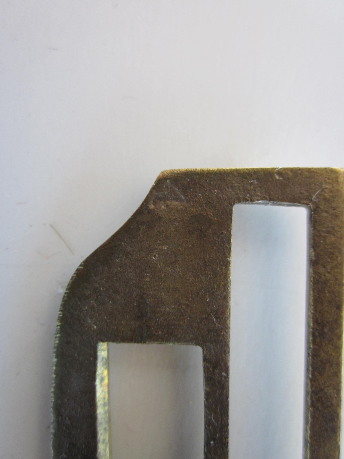 CIVIL WAR BELT PLATE VIRGINIA STATE CAVALRY - BENCH MARKED Reproduction