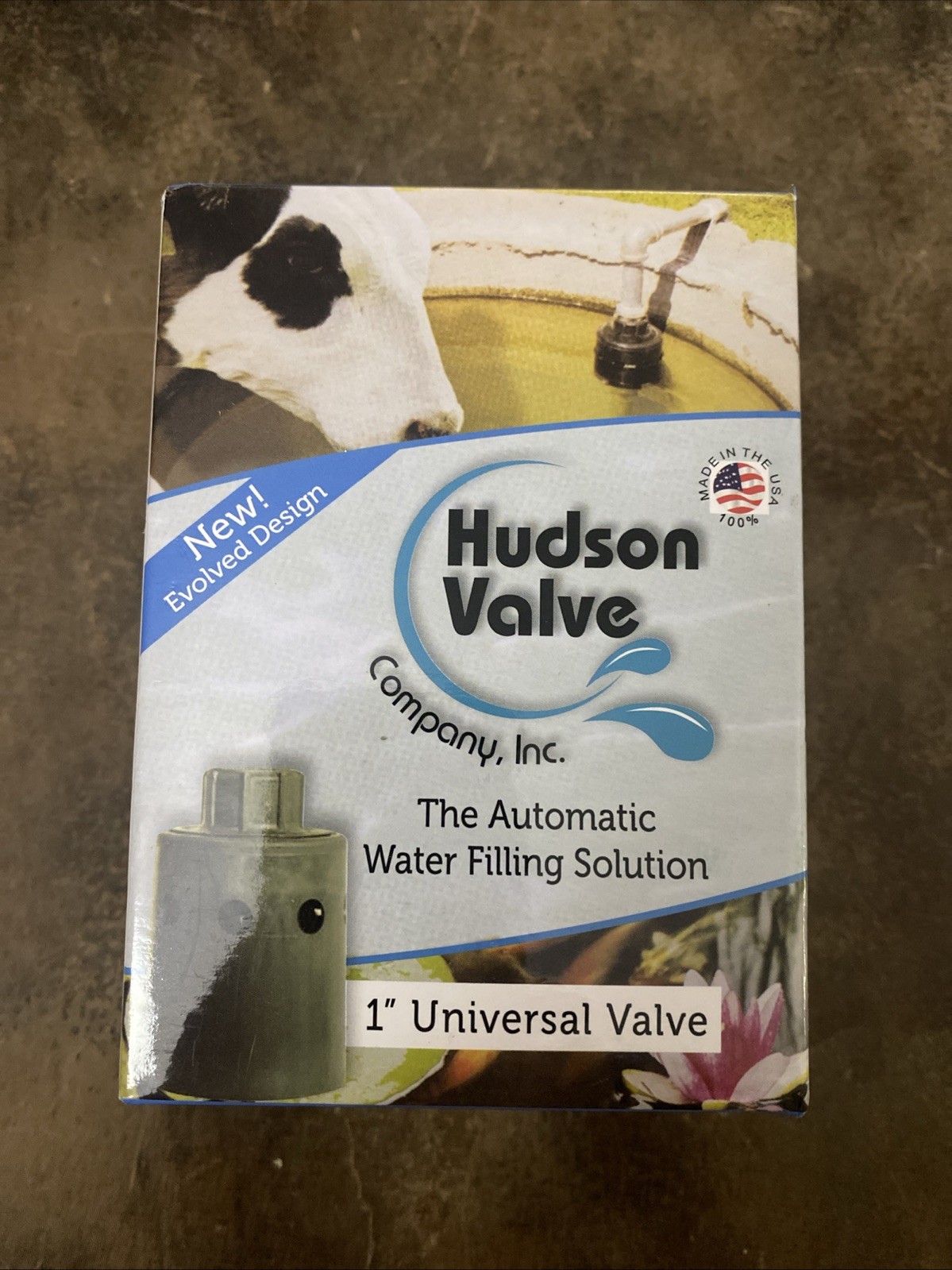Hudson Float Valve - 1" - Cattle, Horse Tanks Ponds For Continuous Water