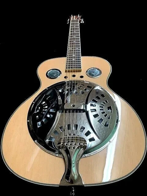 GREAT PLAYING NEW 12 STRING ACOUSTIC DOBRO RESONATOR GUITAR