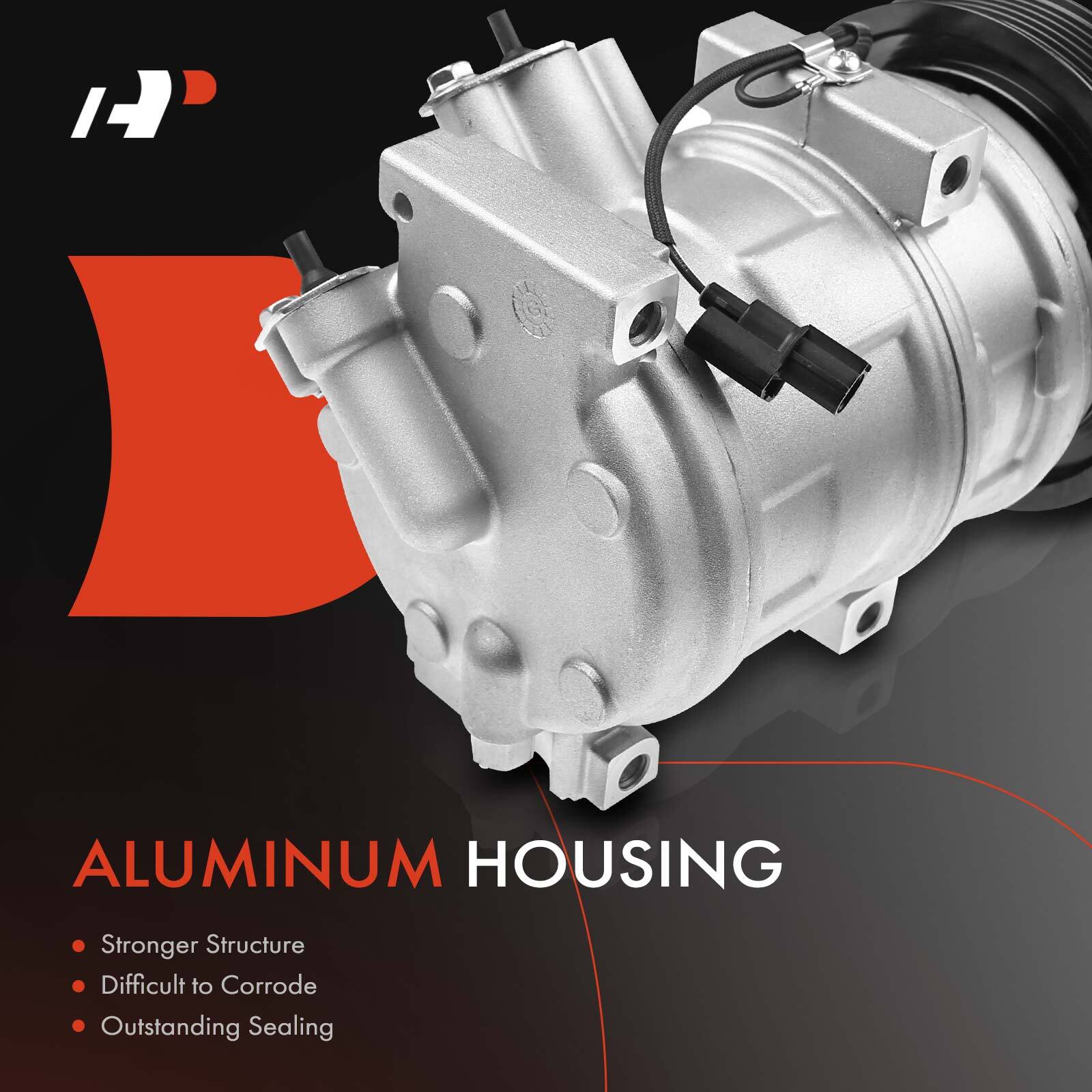 AC Compressor w/Clutch for Acura MDX 2007-2013 ZDX Honda Odyssey Pilot 10SR17C