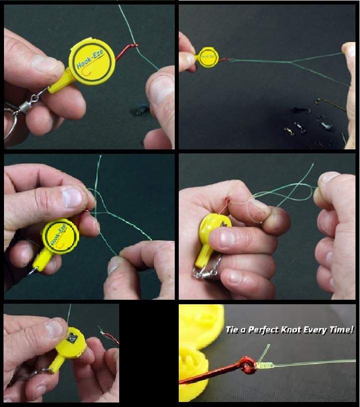 HOOK-EZE New, Un-opened 2pk Choice of Colors. Hookeze Safety Tying Device