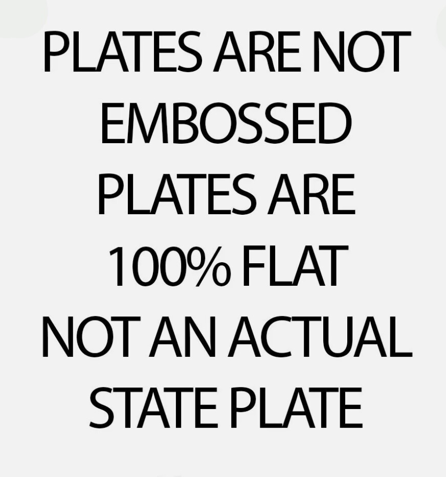 New York 2020 Custom State License Plate Personalized 12"x6" Size