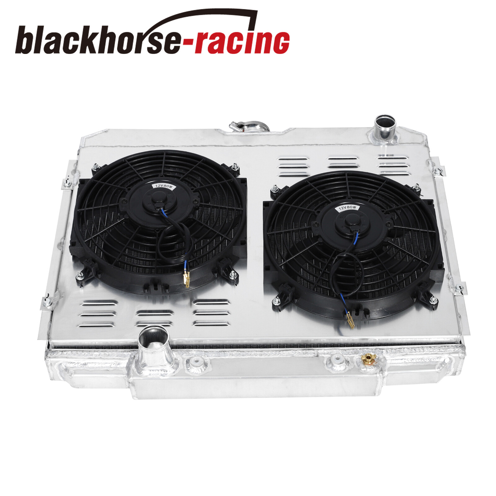 3 ROW RADIATOR+SHROUD FAN FOR 1967-1970 FORD MUSTANG MERCURY 68-70 COUGAR XR7 V8