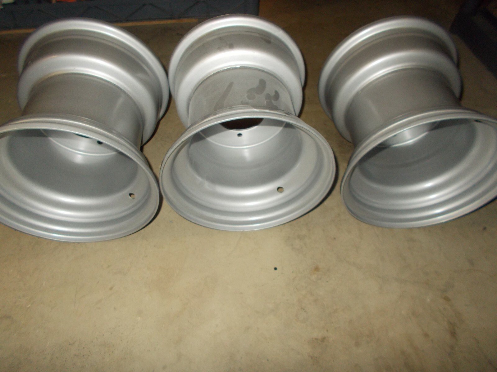 (3) Rims Wheels Honda TRX250 250ES Big Red Steel NEW Three