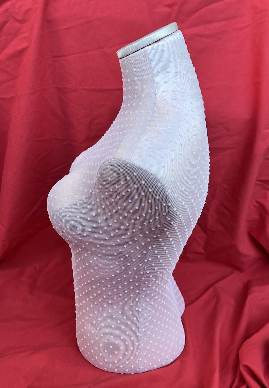 Victoria Secret PINK Store Display FORM Polka Dots Torso Mannequin