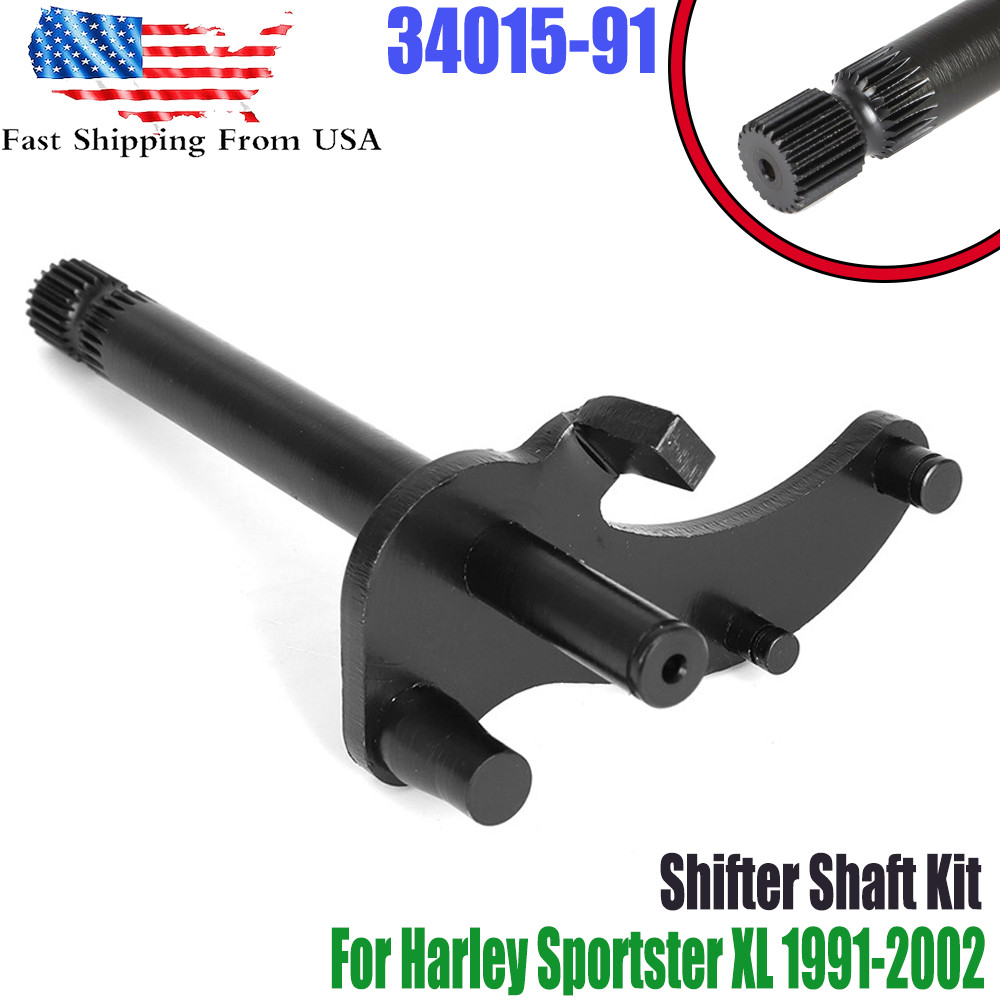 For Harley Shifter Shaft XL Sportster 91-01 Transmission W Spline V-Twin 17-1172