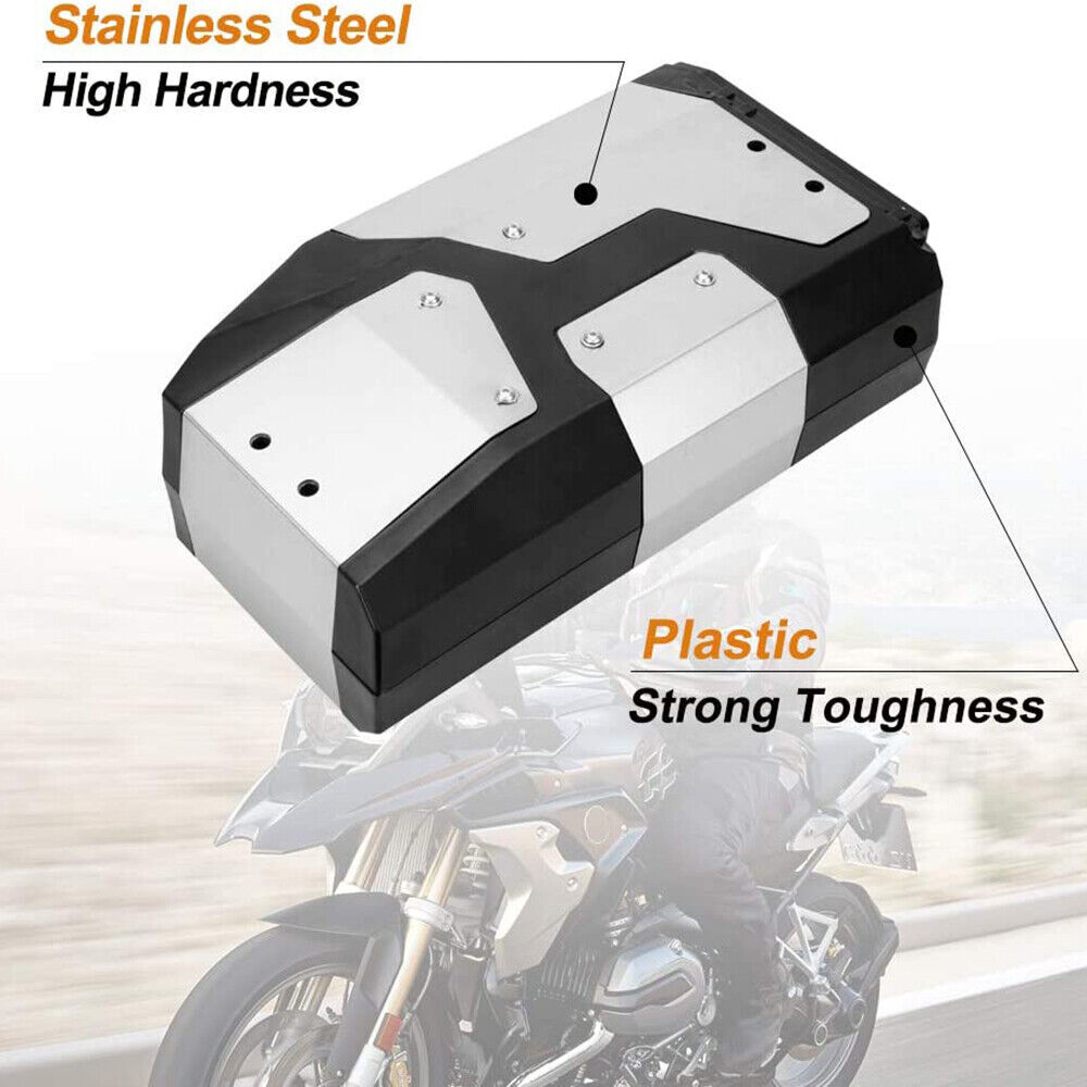 4.2L Motorcycle Tool Box Silver For BMW R1200GS LC Adventure R1250GS ADV F850GS
