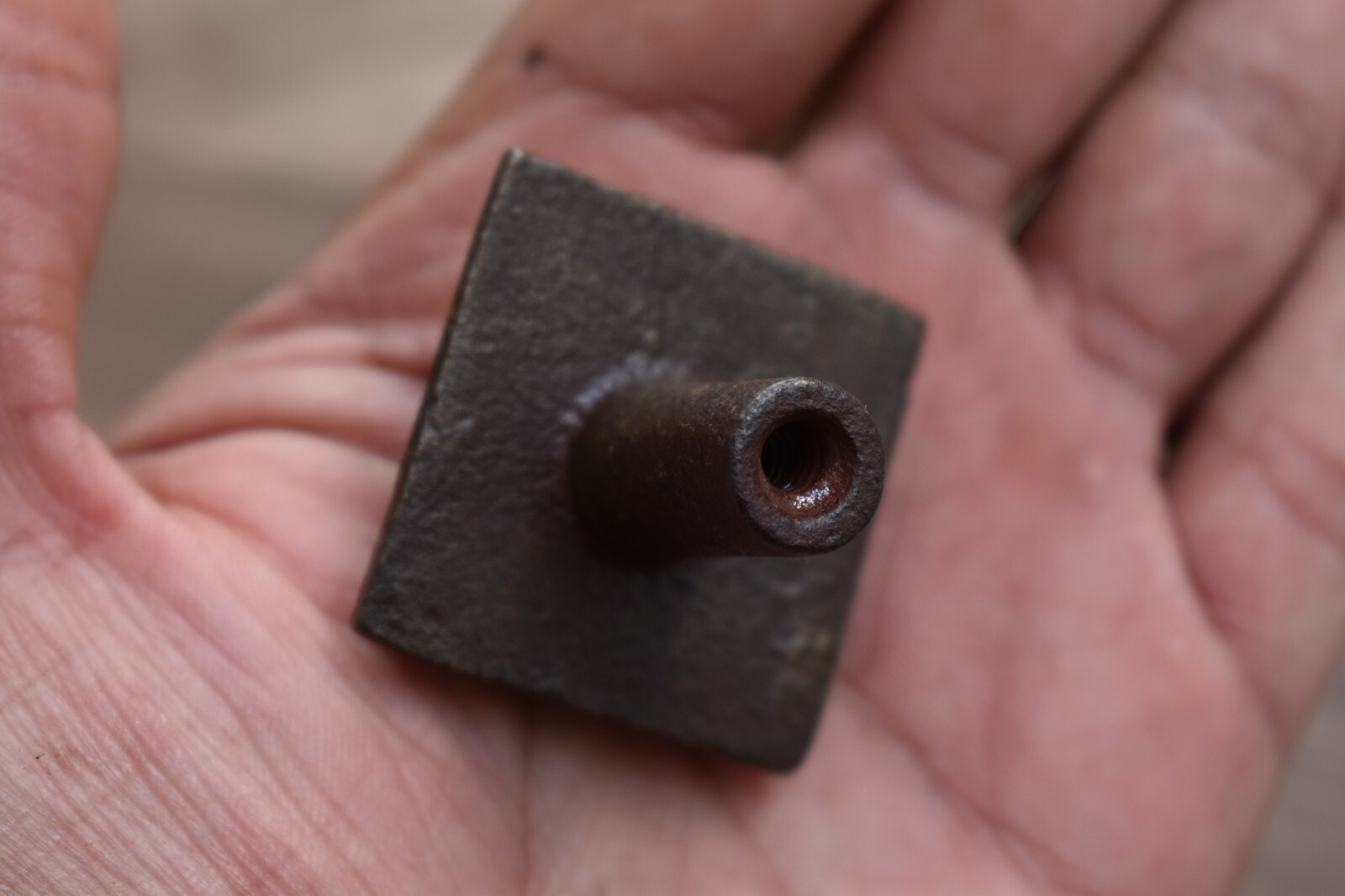 Vintage Victorian cast iron knobs cabinet drawer door handle pull rustic 10 pcs