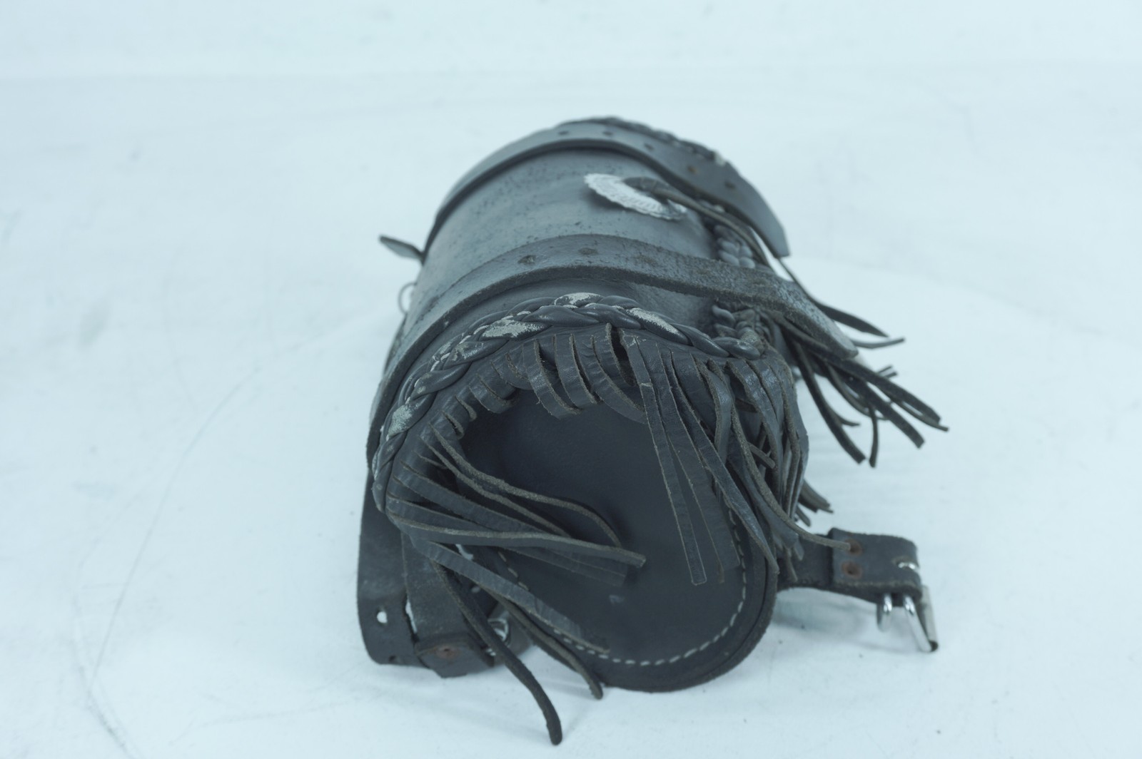 1986 Harley Sportster Limited Liberty OEM Front Onboard Tool Bag Leather Storage